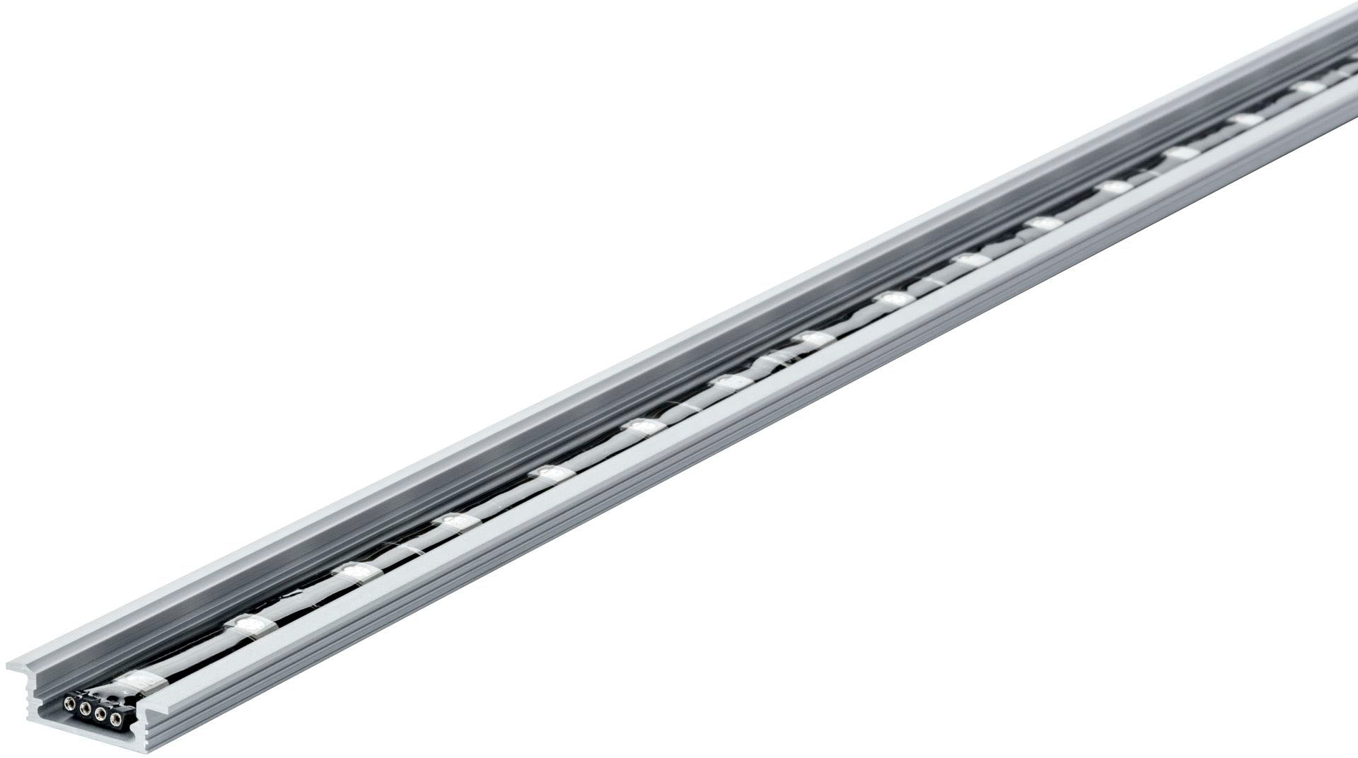 Paulmann LED-Streifen »Floor Profil mit Diffusor eloxiert, BAUR Alu« | Alu Satin,Alu/Kunststoff bestellen 100cm