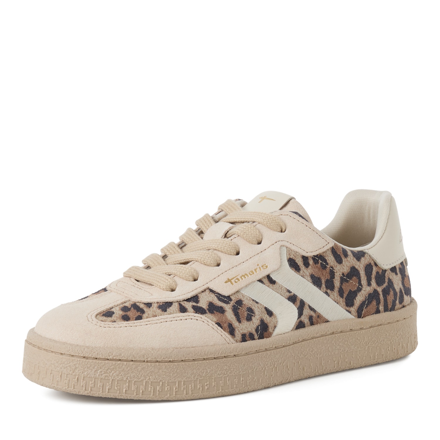 Tamaris Plateausneaker Freizeitschuh, Halbschuh, Schnürschuh im Retro-Look