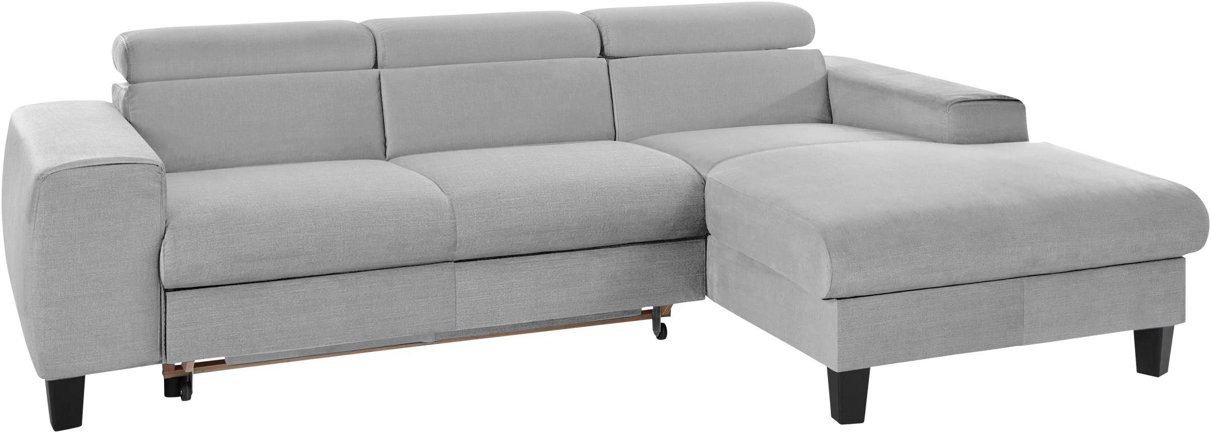 Thumbnail - COTTA Ecksofa "Morven L-Form mit Kopfteilverstellung", wahlweise mit Bettfunktion, Bettkasten & Wireless-Charger