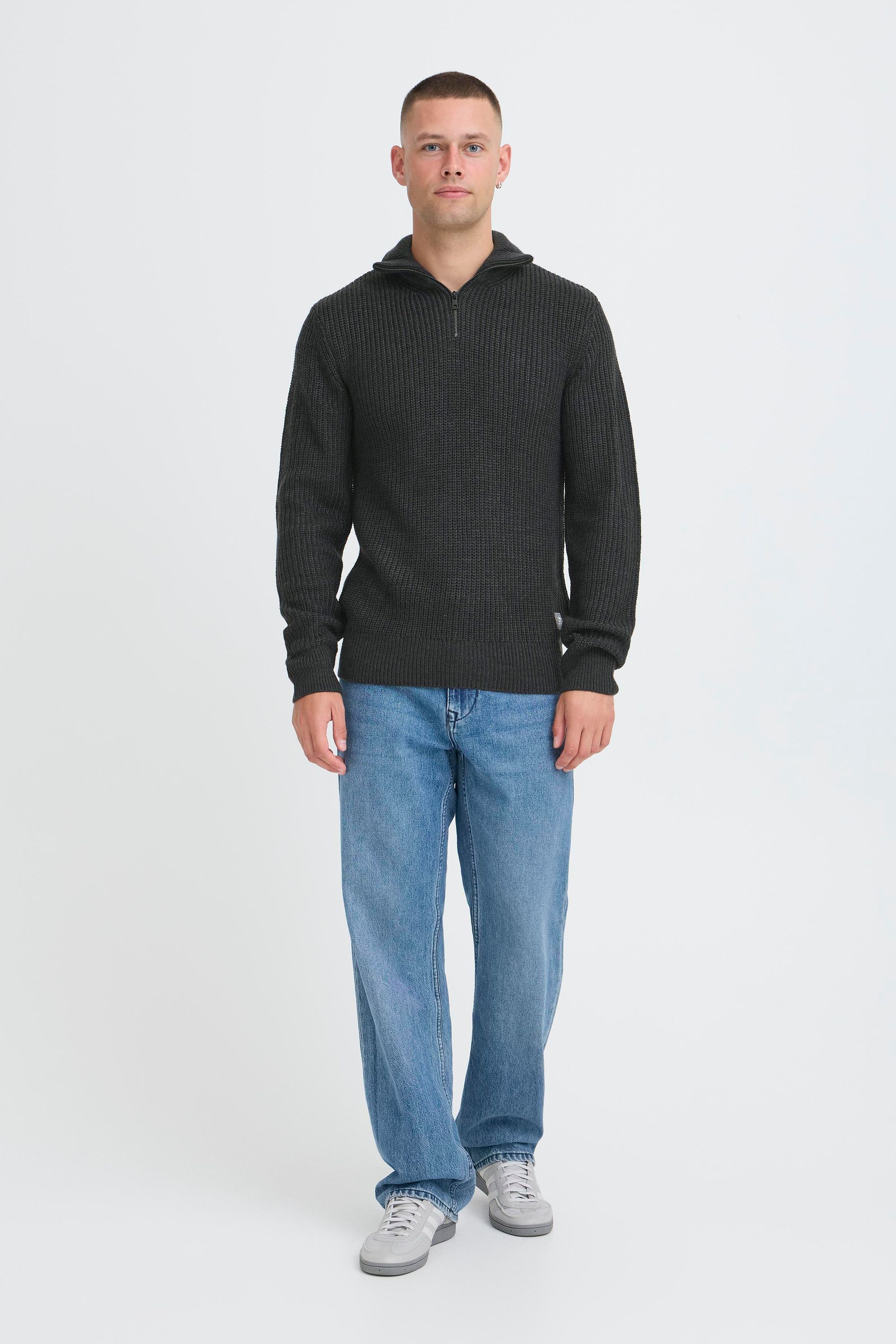 Thumbnail - Blend Troyer "BHMRibe" Klassischer Troyer mit Reißverschluss