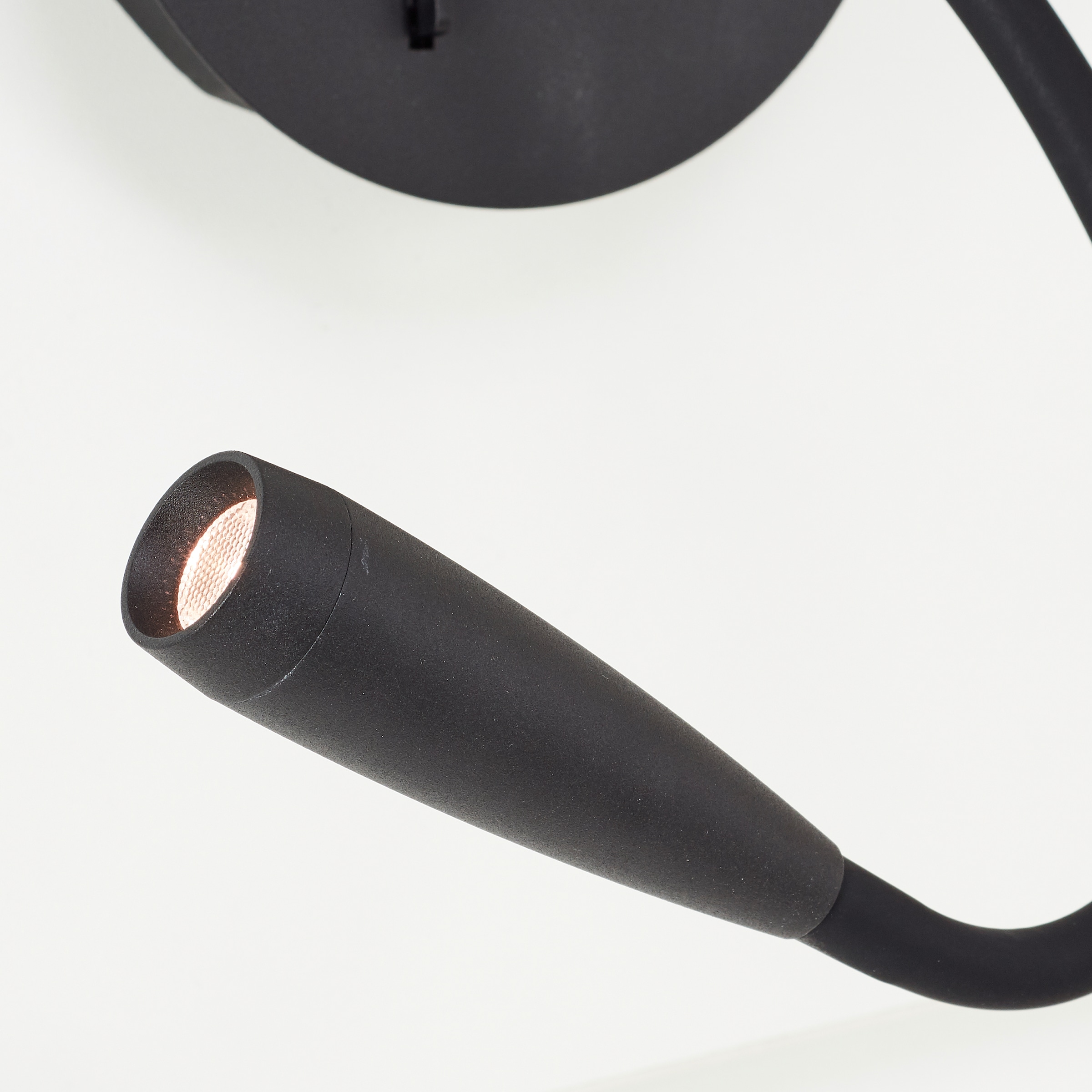 Brilliant LED Wandstrahler »Jutta«, USB-Anschluss, flexibler Lesearm, 170 lm,  3000 K, schwarz | BAUR | Wandstrahler