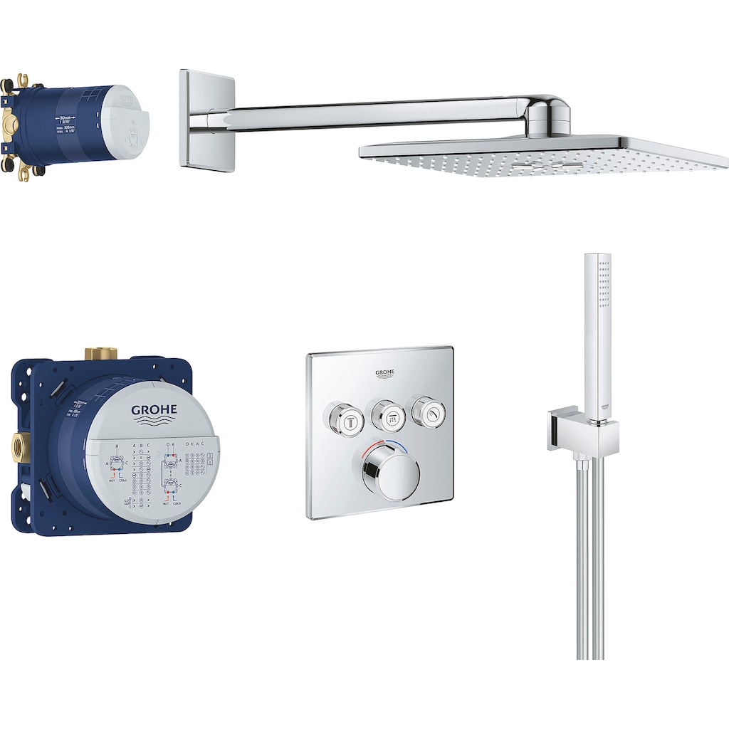 Grohe Duschsystem »Smart Control«, (Packung)
