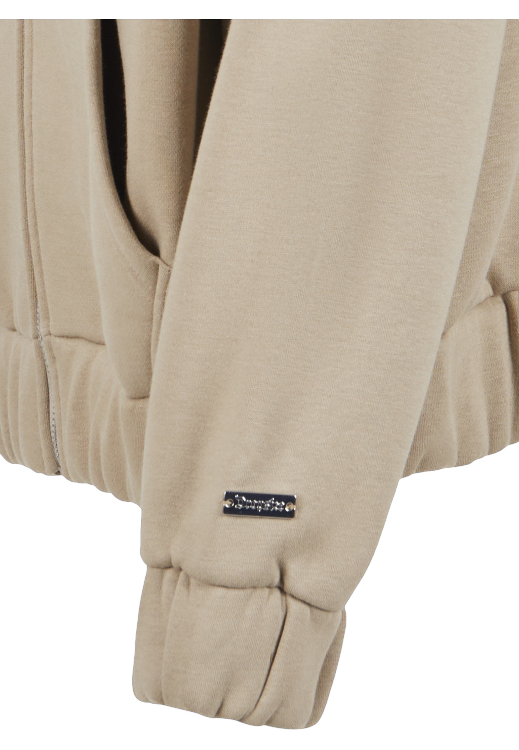 Dropsize Kapuzensweatshirt »Dropsize Herren Super Heavy Oversize Blank Zip Hoodie«, 1
