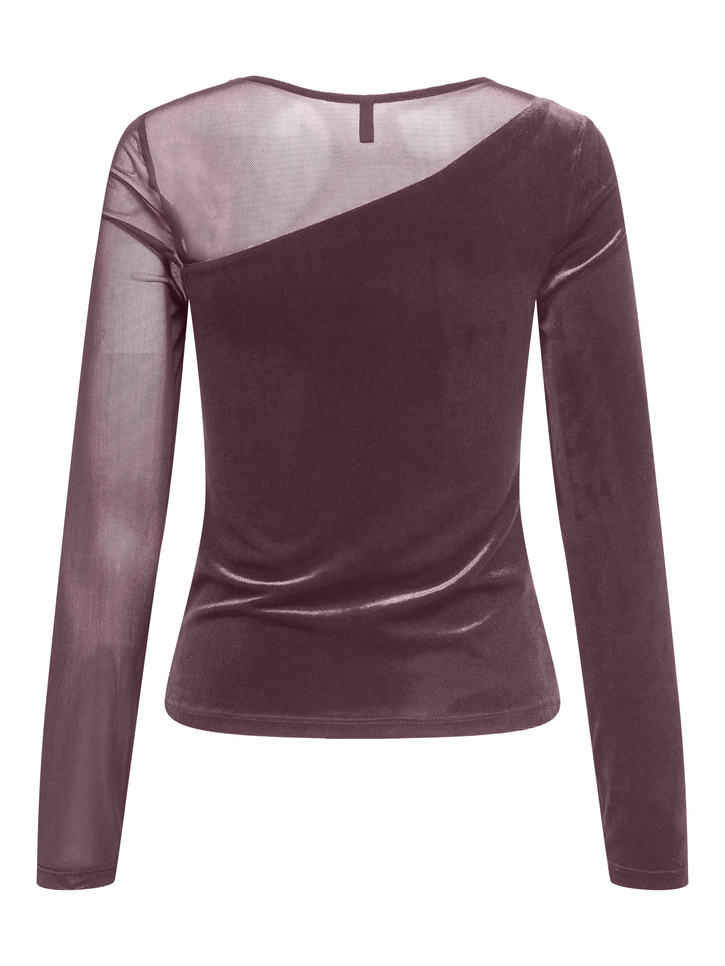 ONLY Langarmshirt "ONLSMOOTH L/S MESH MIX TOP BOX JRS" günstig online kaufen