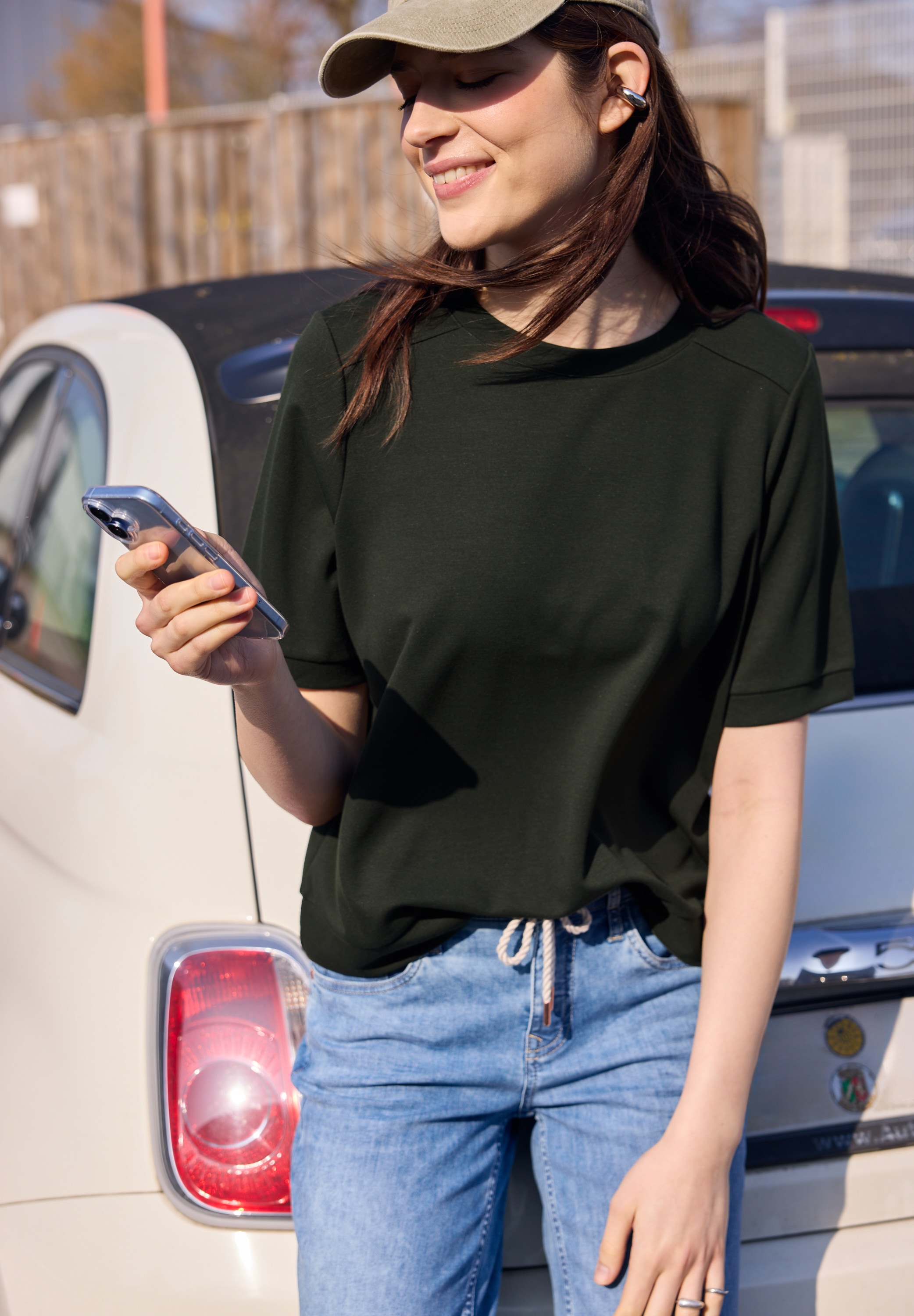 STREET ONE STUDIO T-Shirt Jersey günstig online kaufen