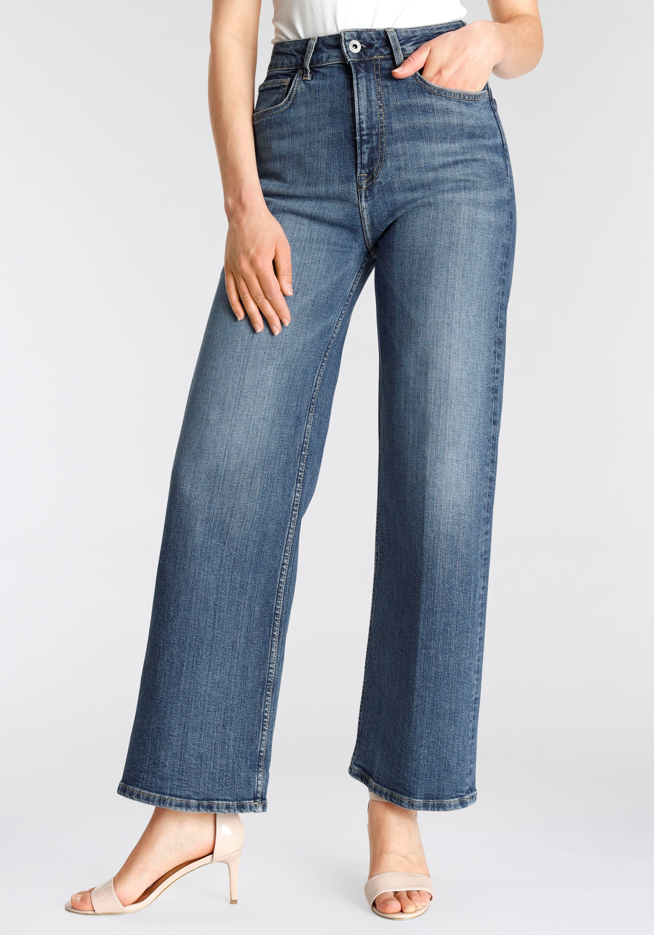 Pepe Jeans High-waist-Jeans "Lexa Sky High" günstig online kaufen