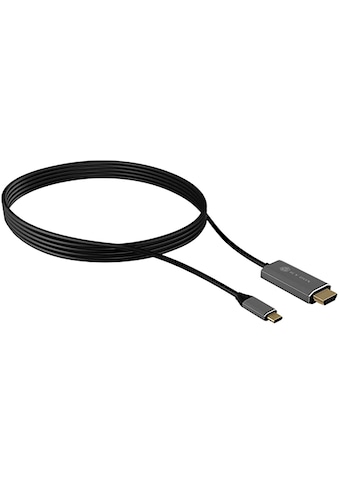 nicht definiert HDMI-Kabel »USB Type-C zu HDMI Kabel, 1.8 m, 4K@60 Hz«, HDMI-USB Typ...