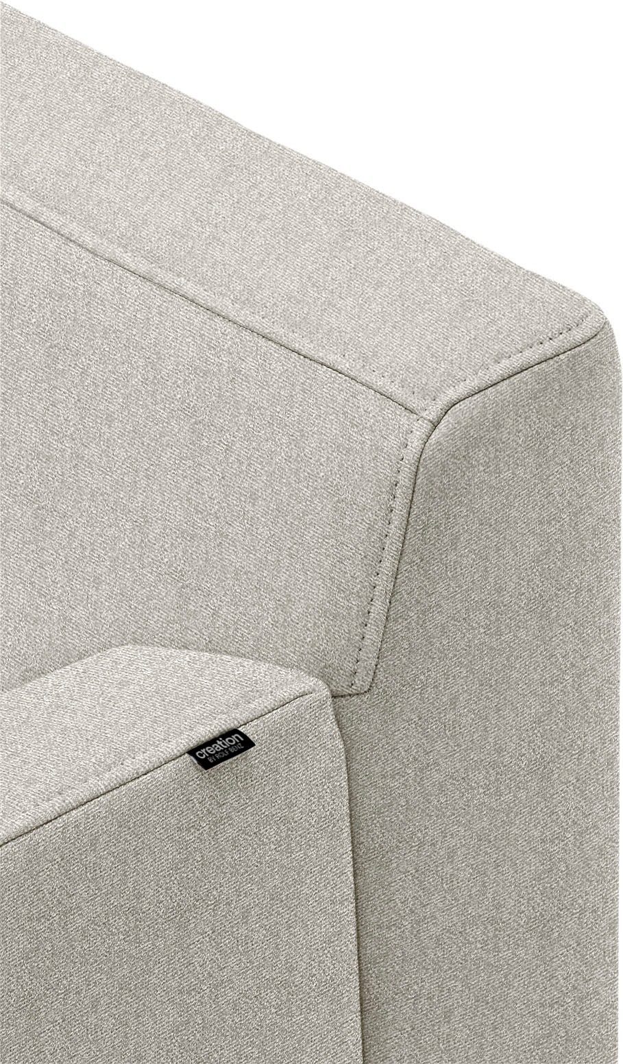 Creation BY ROLF BENZ Ecksofa »CR.446«, in minimalistischer, schwereloser Optik, Breite 317 cm