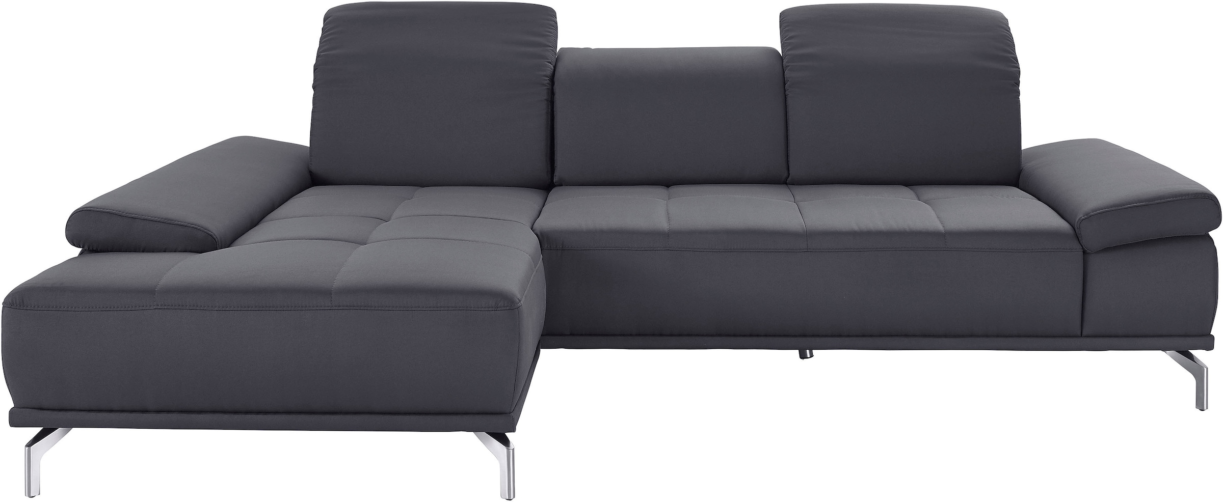 Home affaire Ecksofa "Caluna" Inkl.Sitztiefenverstellung, wahlweise mit Kop günstig online kaufen