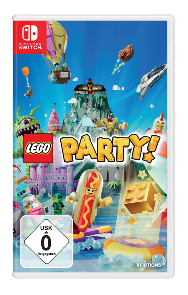 IAM8BIT Spielesoftware "LEGO Party", Nintendo Switch, transparent, Spielesoftware