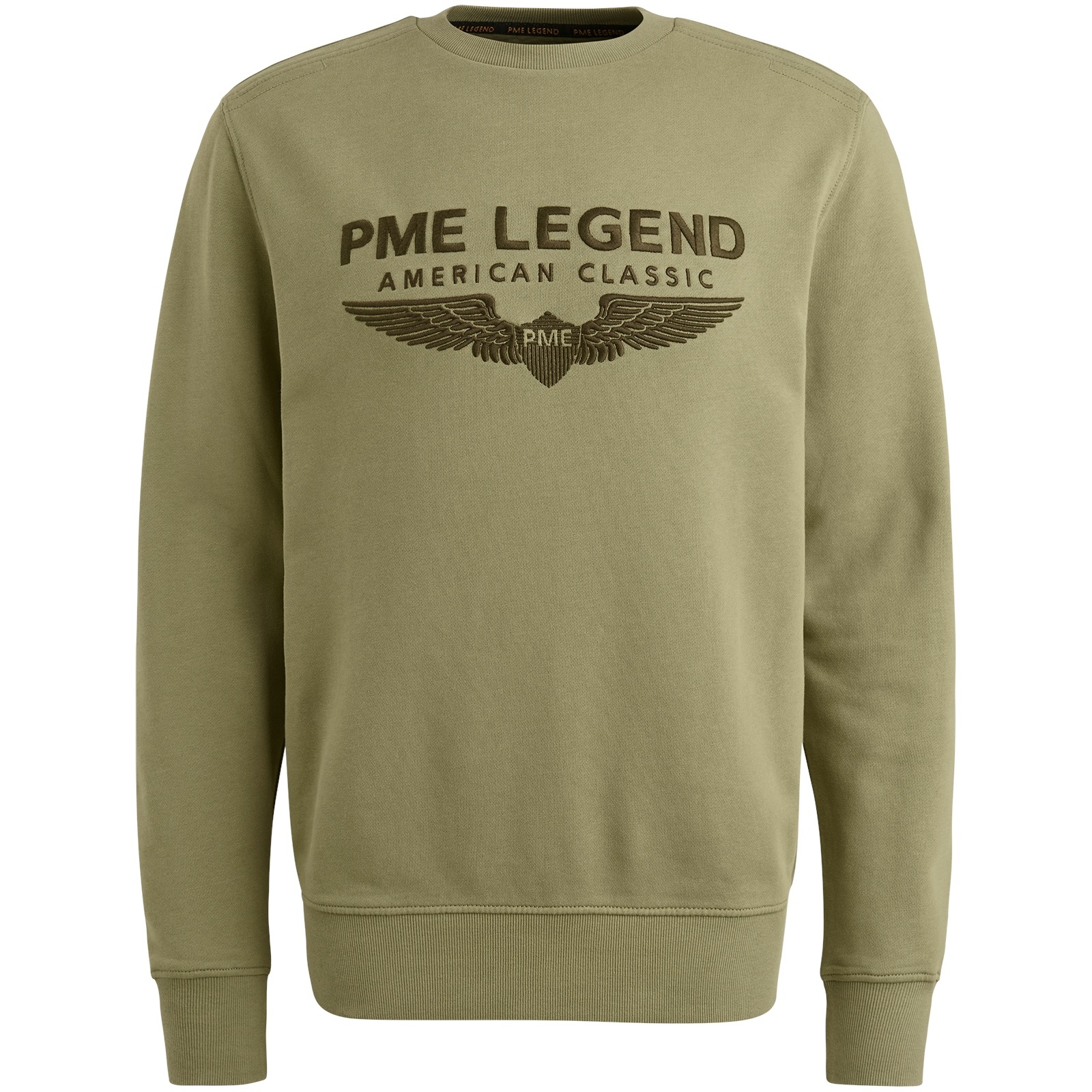 PME LEGEND Sweatshirt »Crewneck soft terry with logo«, mit Logo Print