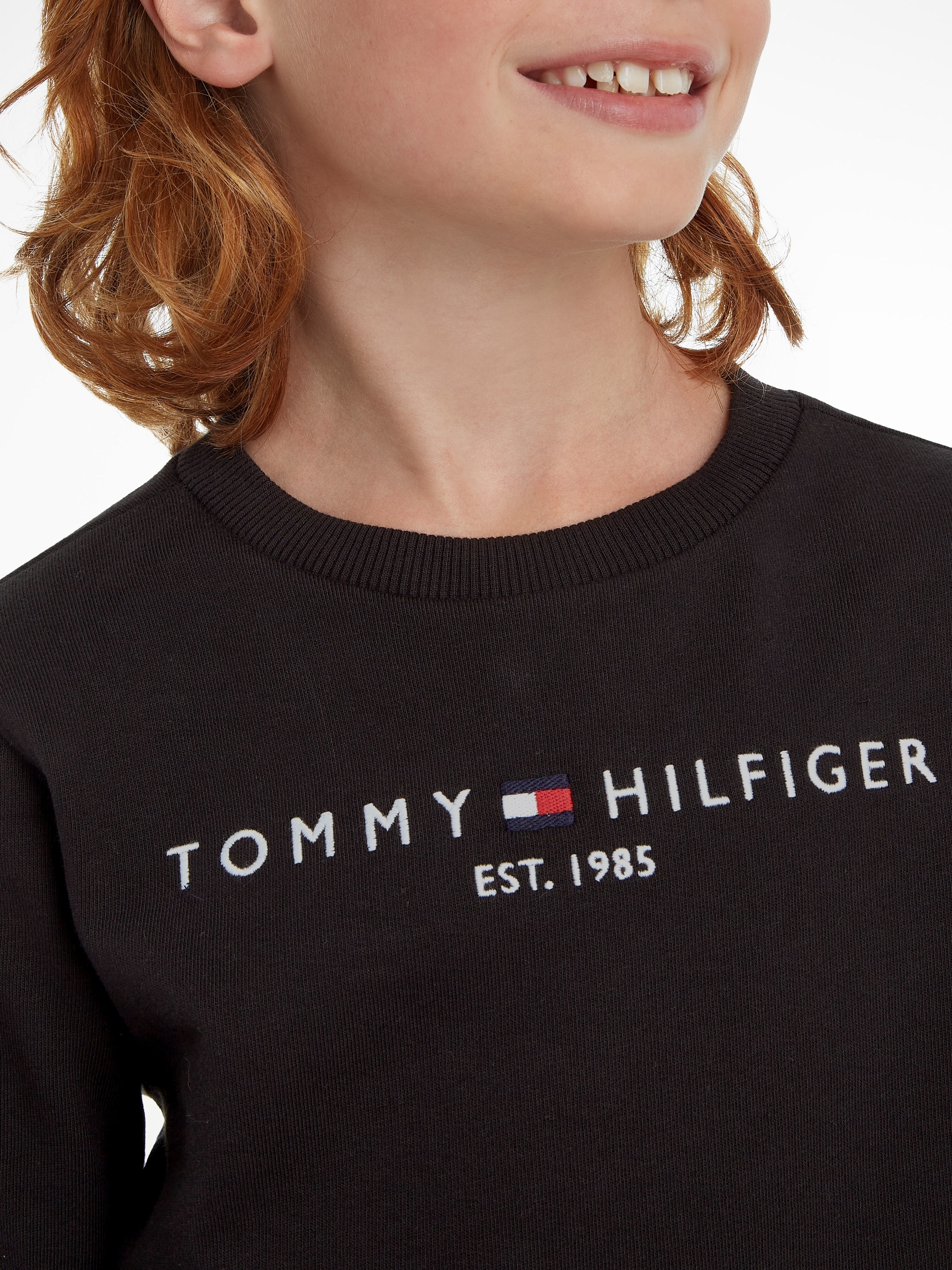 Tommy Hilfiger Sweatshirt »ESSENTIAL SWEATSHIRT«, für Jungen und Mädchen BAUR kaufen | online