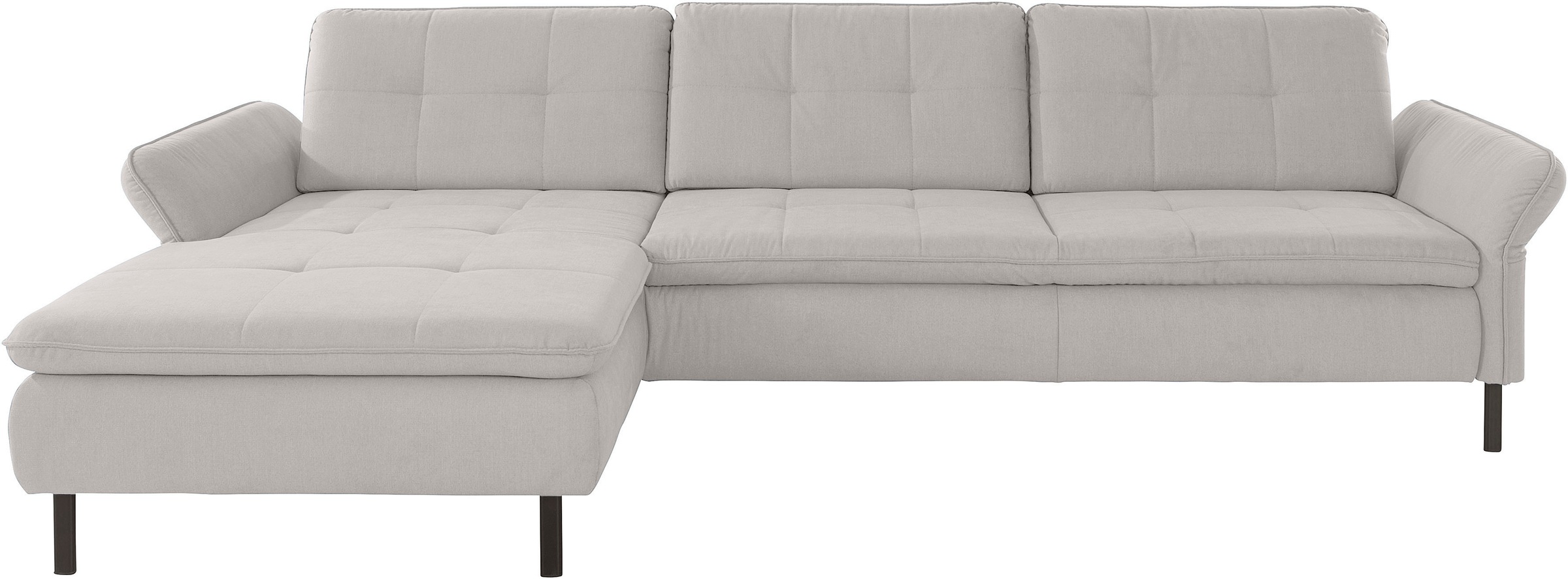 INOSIGN Ecksofa »Birkholm L-Form«, Armlehnverstellung, auch in Easy Clean Bezug - mit Wasser zu reinigen