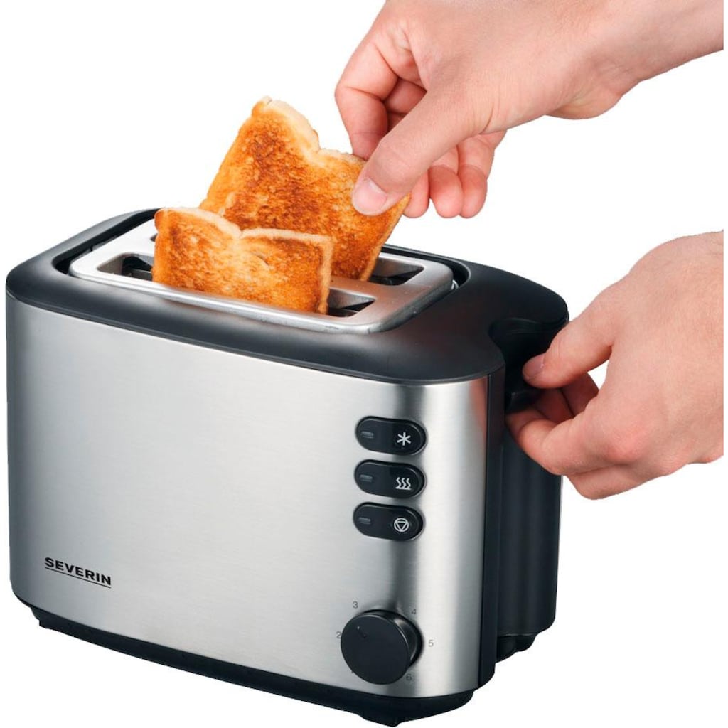 Severin Toaster »AT 2514«, 2 kurze Schlitze, für 2 Scheiben, 850 W