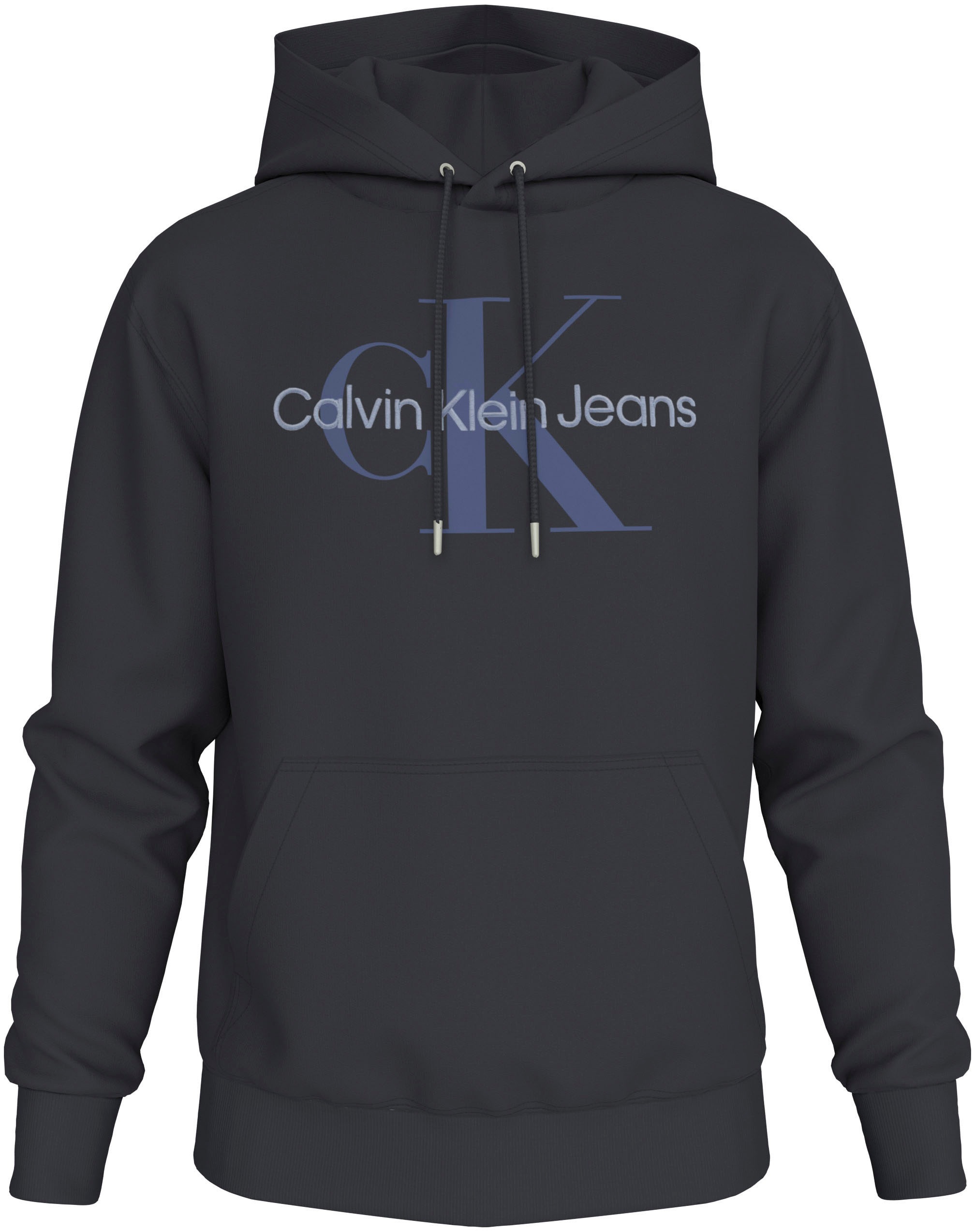 Calvin Klein Jeans Kapuzensweatshirt »SEASONAL MONOLOGO REGULAR HOODIE«, mit Logodruck und Stickerei