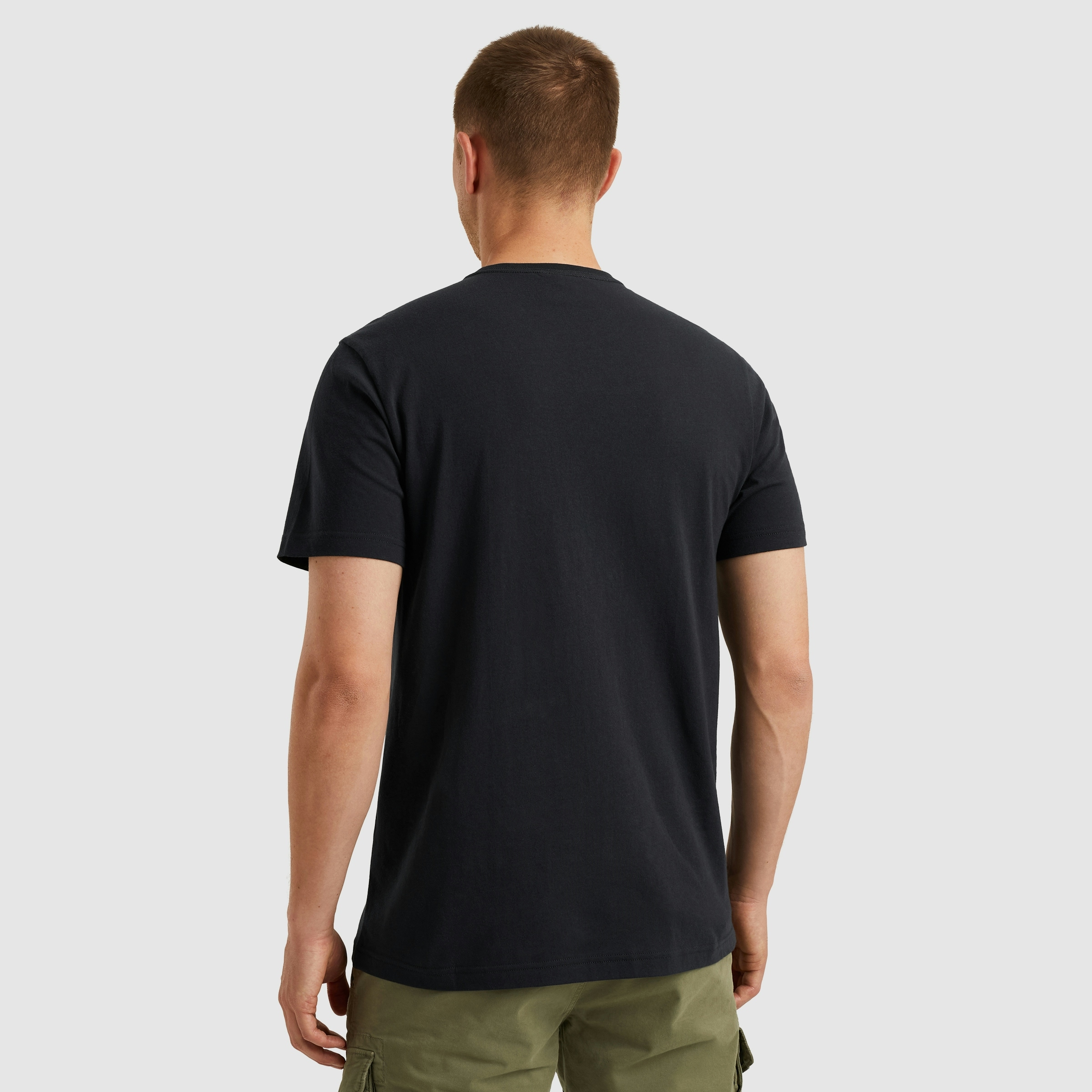 PME LEGEND T-Shirt »Short sleeve r-neck single jersey«, mit Logo-Print