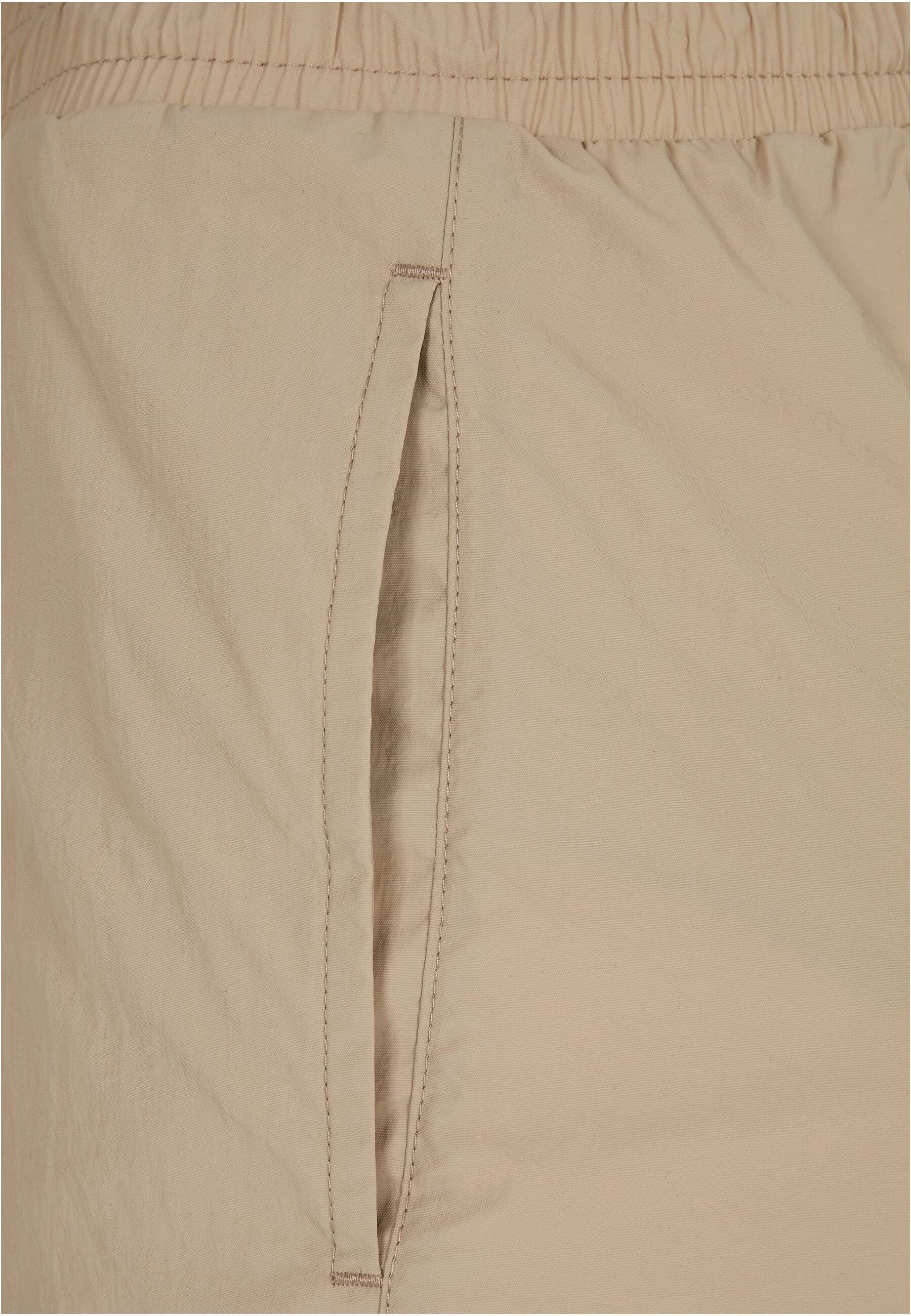 URBAN CLASSICS Stoffhose »Urban Classics Damen Ladies Crinkle Nylon Shorts«, (1 tlg.)