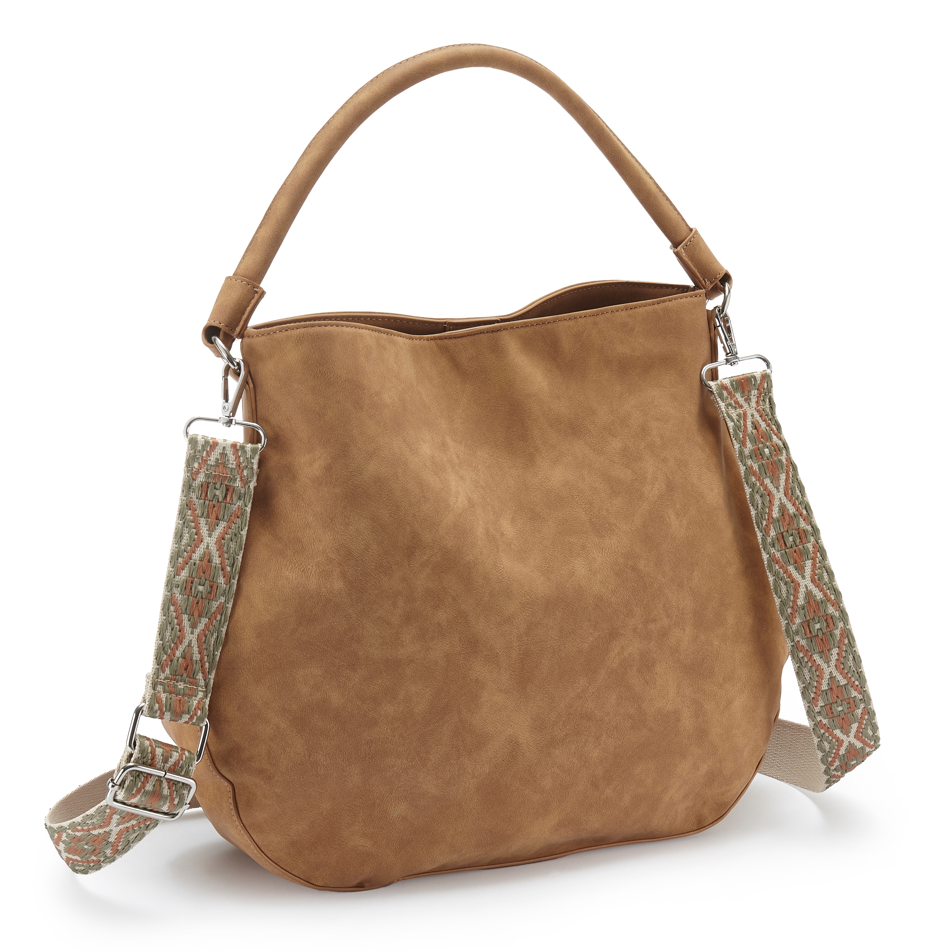 Vivance Handtasche "Umhängetasche, Schultertasche, Henkeltasche, Crossbody Bag" Handtasche Damen zum Umhängen im Western-Look VEGAN
