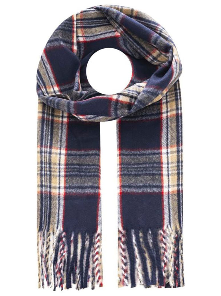 Zwillingsherz Schal ""Kariert"", mit Karo-Muster und Fransenabschlüssen günstig online kaufen