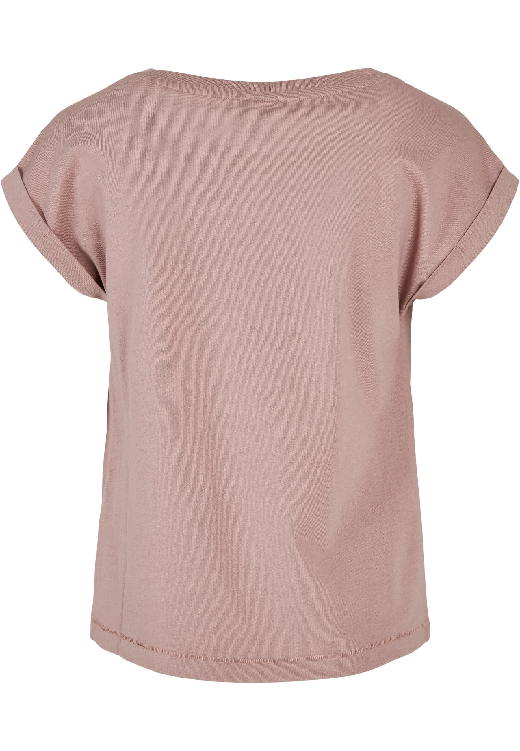 URBAN CLASSICS T-Shirt »Urban Classics Damen Girls Organic Extended Shoulder Tee«, (1 tlg.)