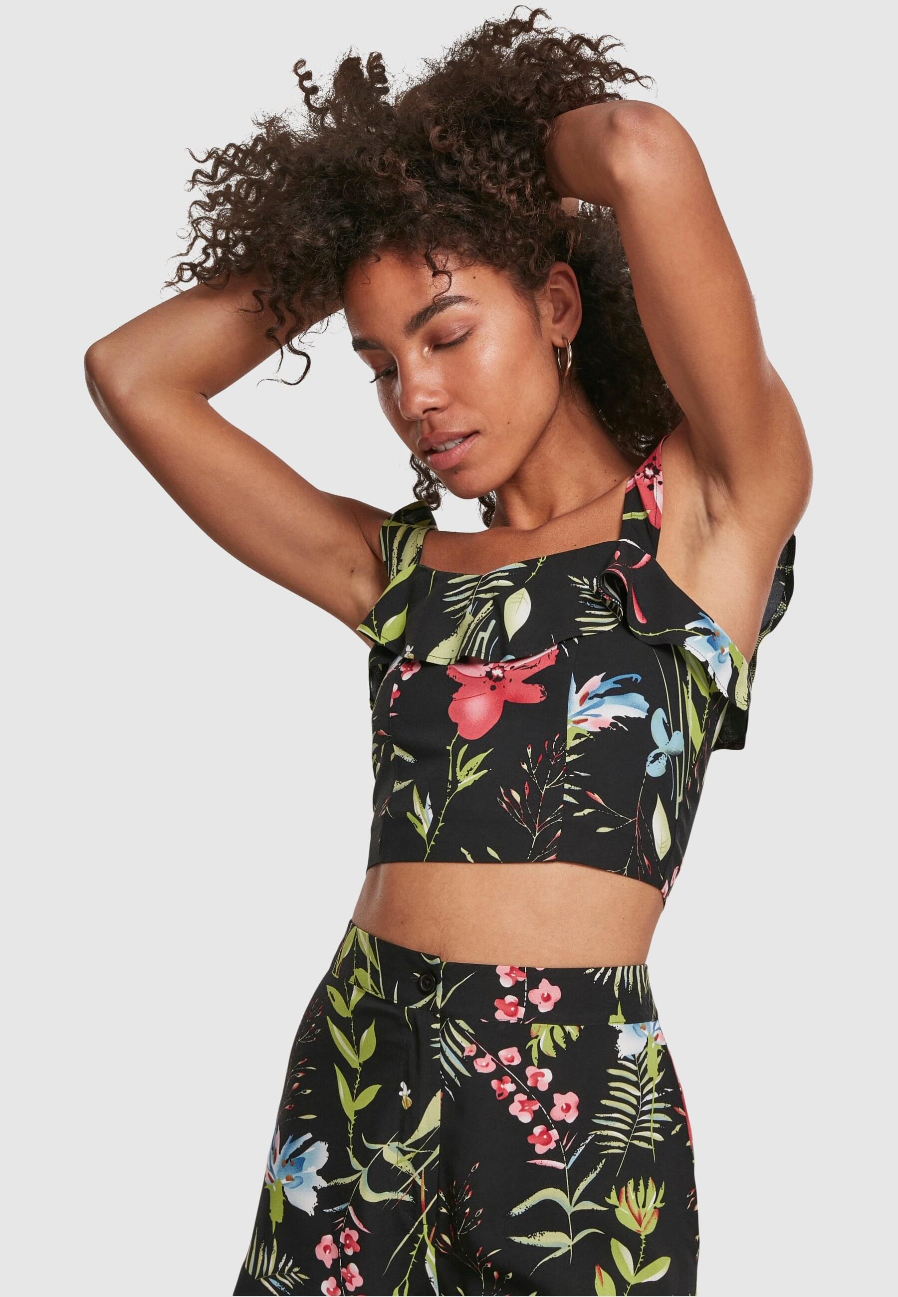 URBAN CLASSICS Muskelshirt »Urban Classics Damen Ladies Valance Top«, (1 tlg.)