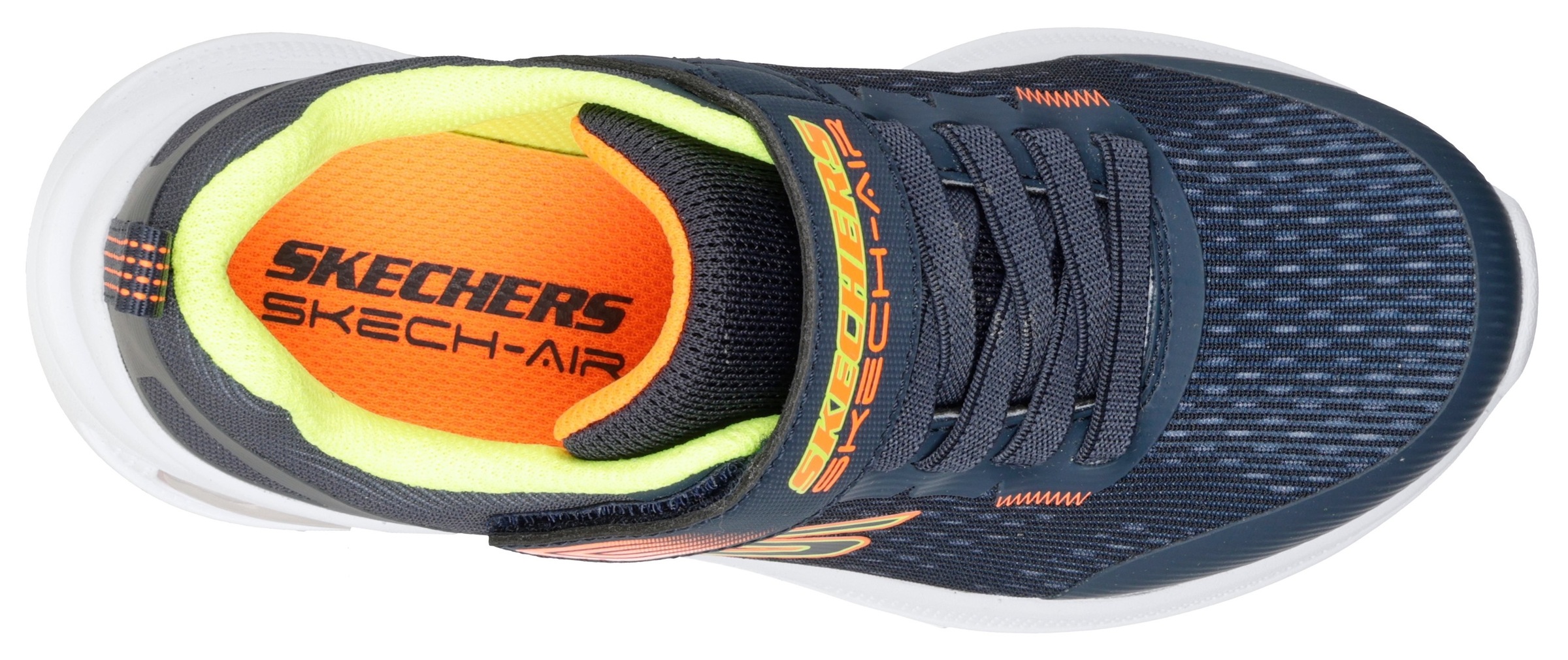 Skechers Sneaker »MICROSPEC MAX ADVANCE«, Freizeitschuh mit Klettverschluss, Größenschablone zum Download