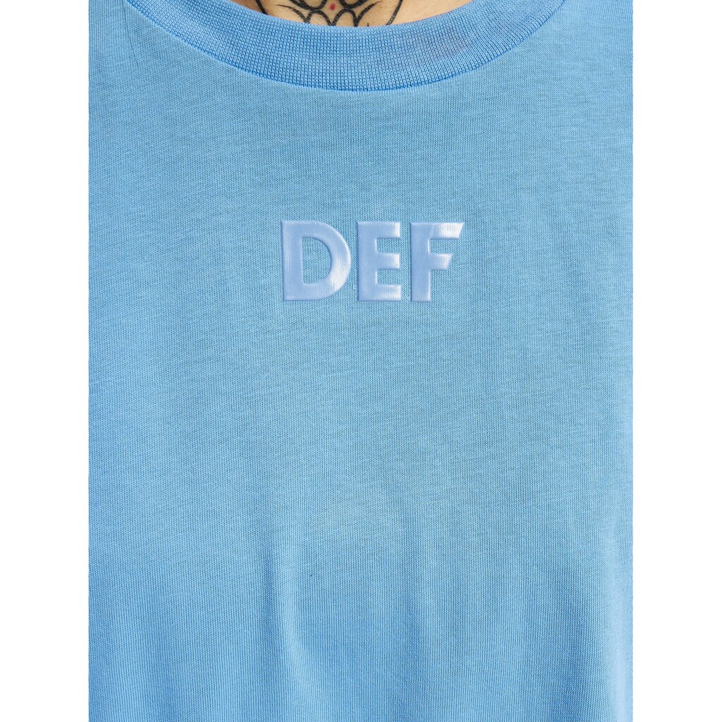 DEF Kurzarmshirt »DEF Damen DEF Silicone Print T-Shirt«, (1 tlg.)