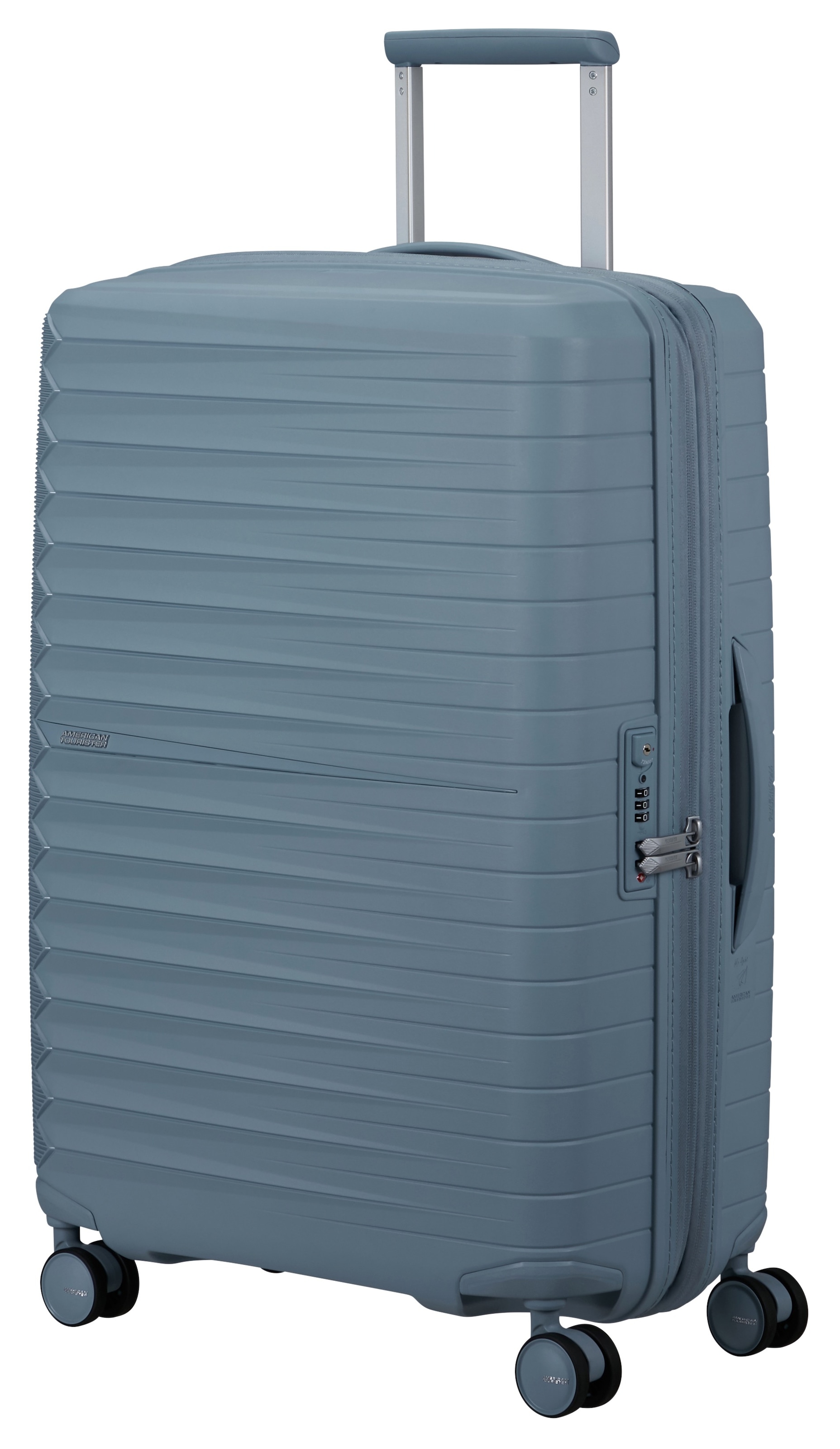 American Tourister® Hartschalen-Trolley »FASTFORWARD, verschiedene Größen und Farben«, 4 Rollen, Hartschalen-Koffer personalisierbar TSA-Schloss Volumenerweiterung