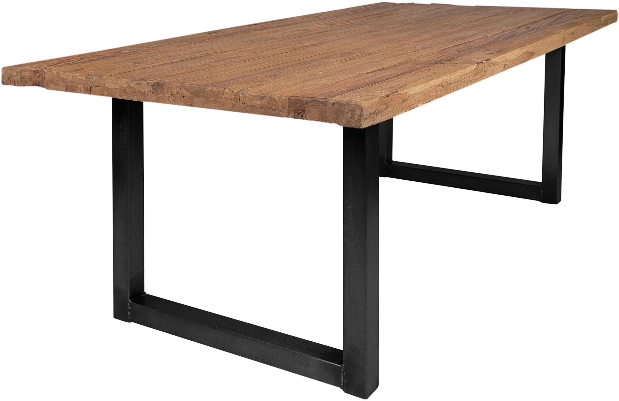 SIT Esstisch »Tops&Tables«, mit rustikaler Tischplatte aus recyceltem Altholz Teak