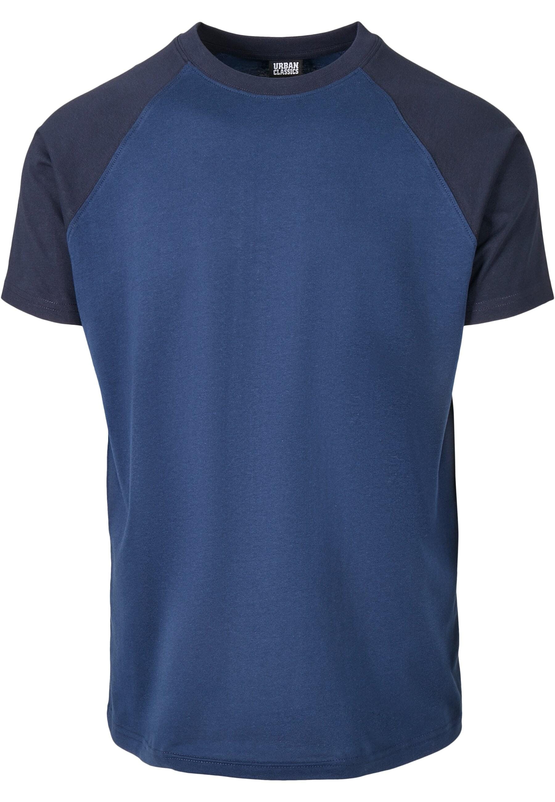 URBAN CLASSICS T-Shirt »Urban Classics Herren Raglan Contrast Tee«, (1 tlg.)