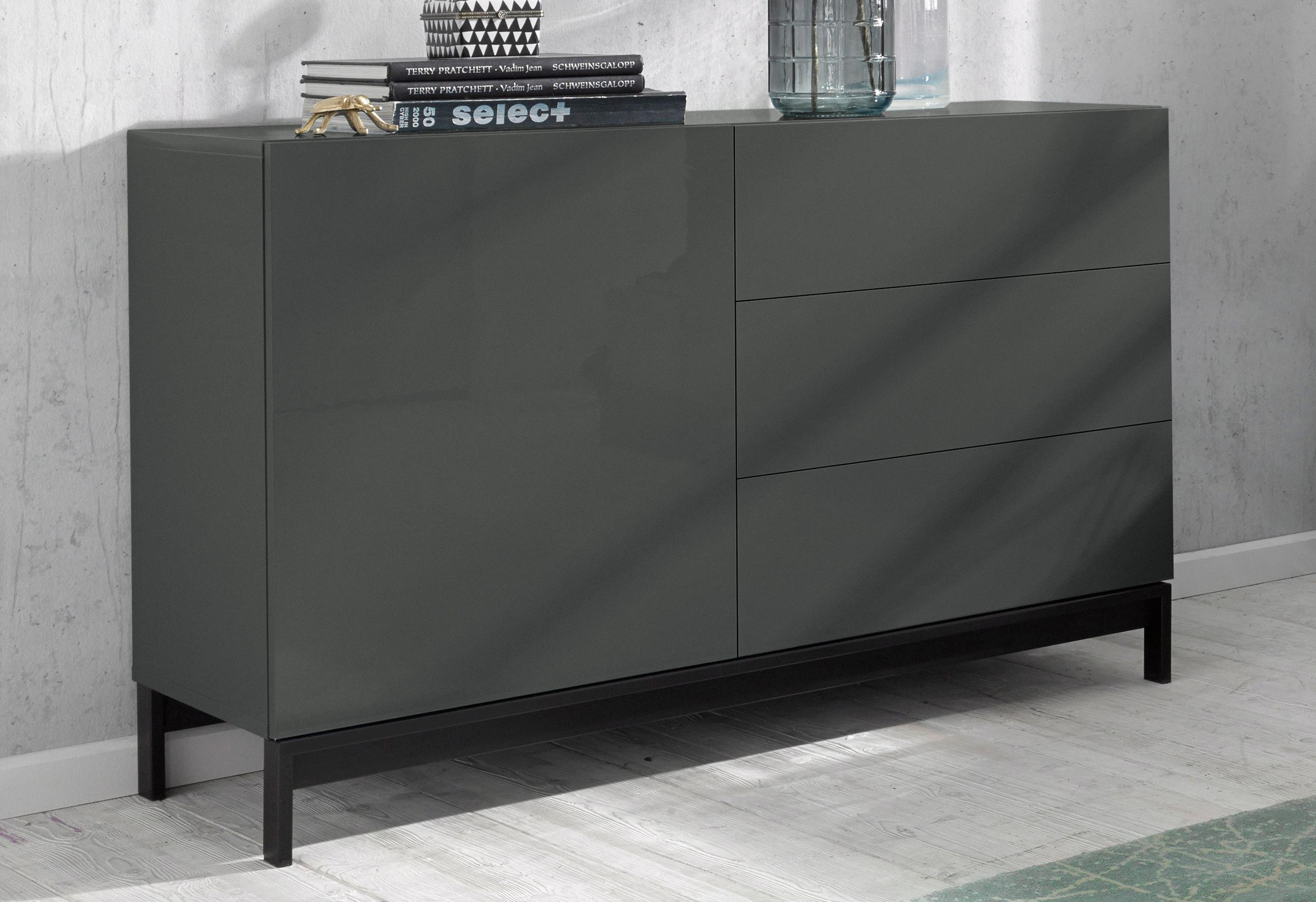 Home affaire Sideboard "Metis" Breite 110 cm günstig online kaufen