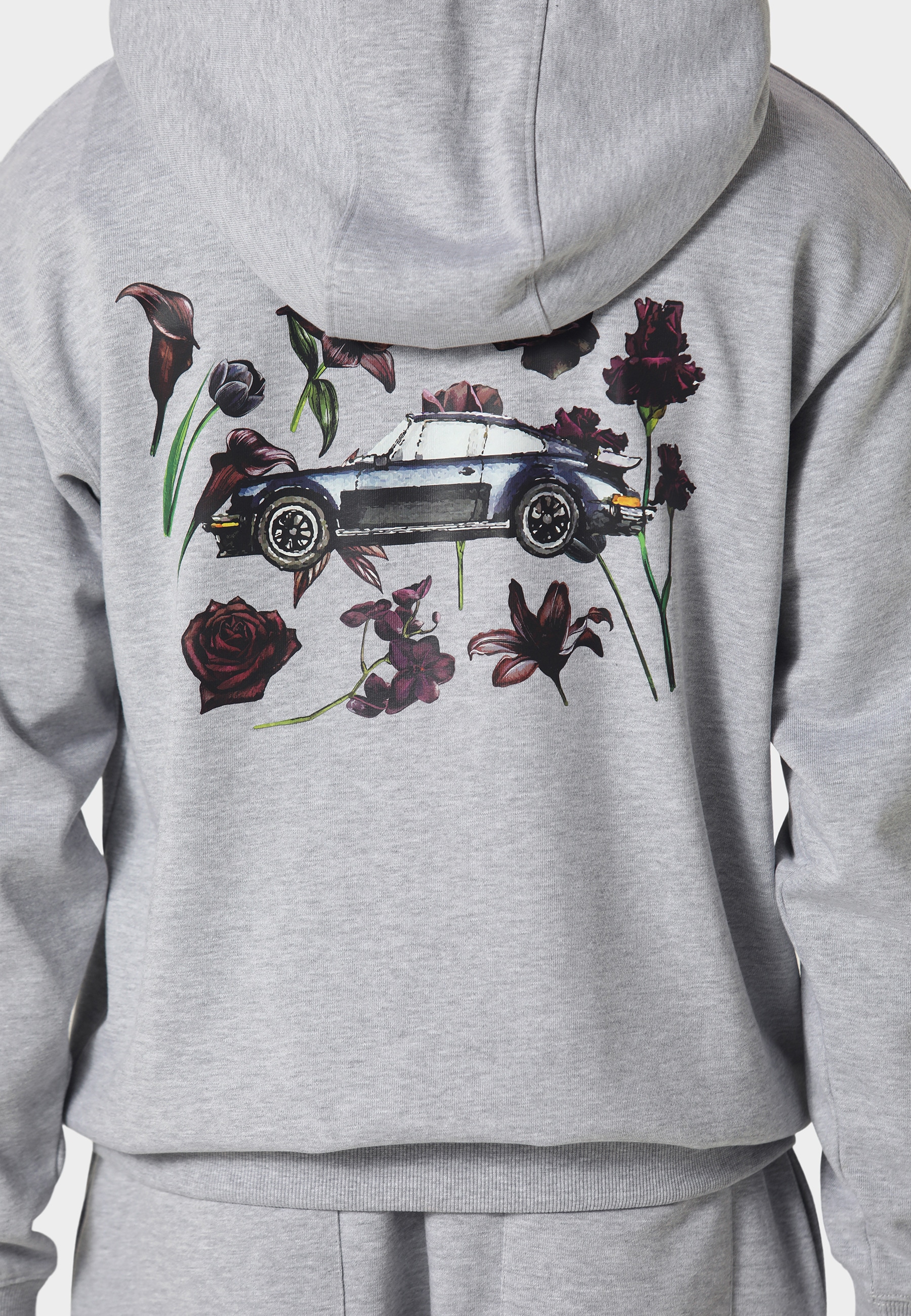 Pas De Monaco Rundhalspullover »Pas De Monaco WILDFLOWER HOODY« 1