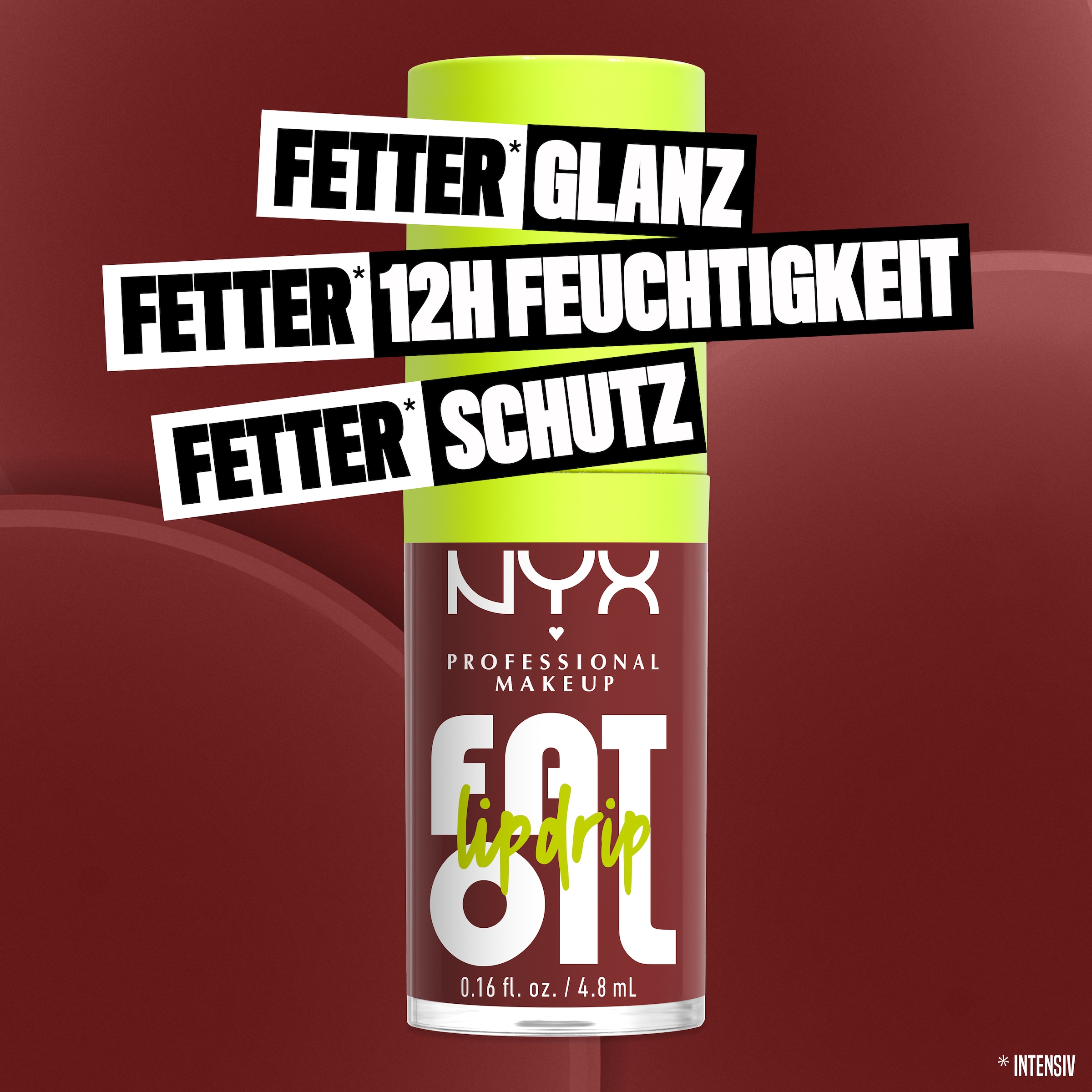 NYX Lipgloss »Makeup Fat Oil Lip Drip«, mit natürlichen Inhaltstoffen