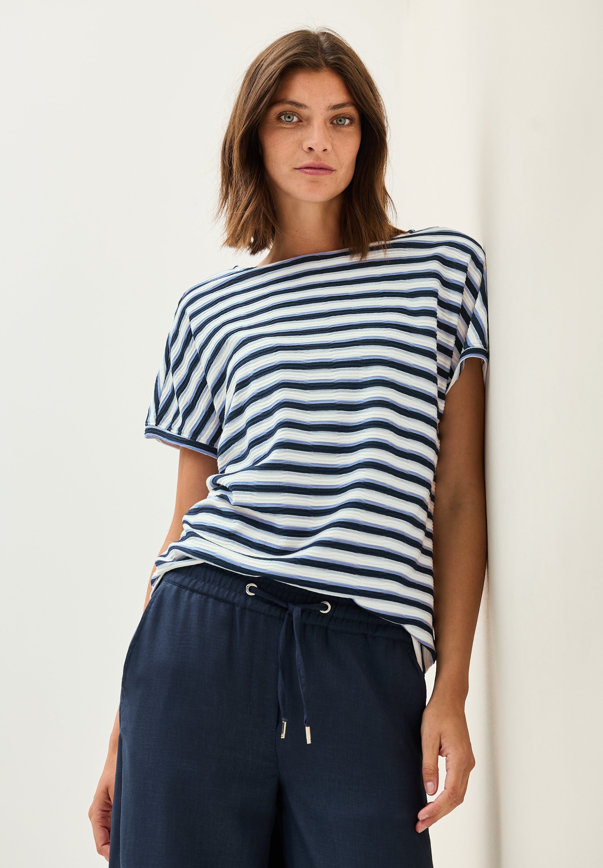 Cecil T-Shirt, mit Streifen Muster