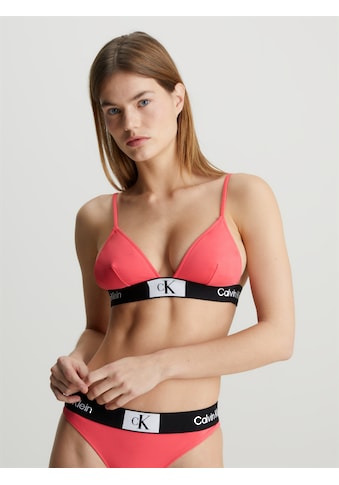 Triangel-Bikini-Top »FIXED TRIANGLE-RP«, mit Logobund