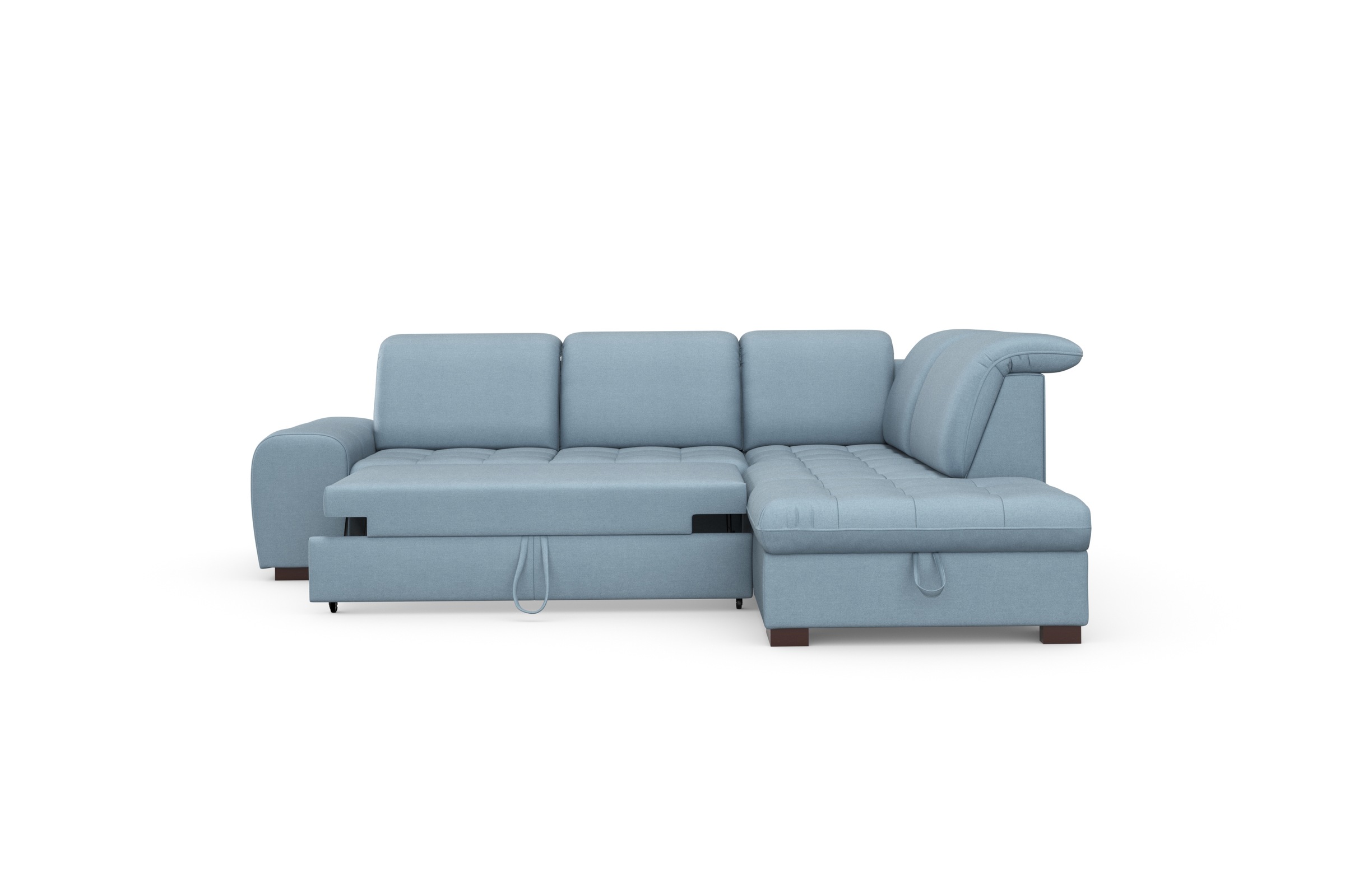 sit&more Ecksofa »Luxor L-Form«, wahlweise mit Bettfunktion, Stauraum und Kopfteilverstellung