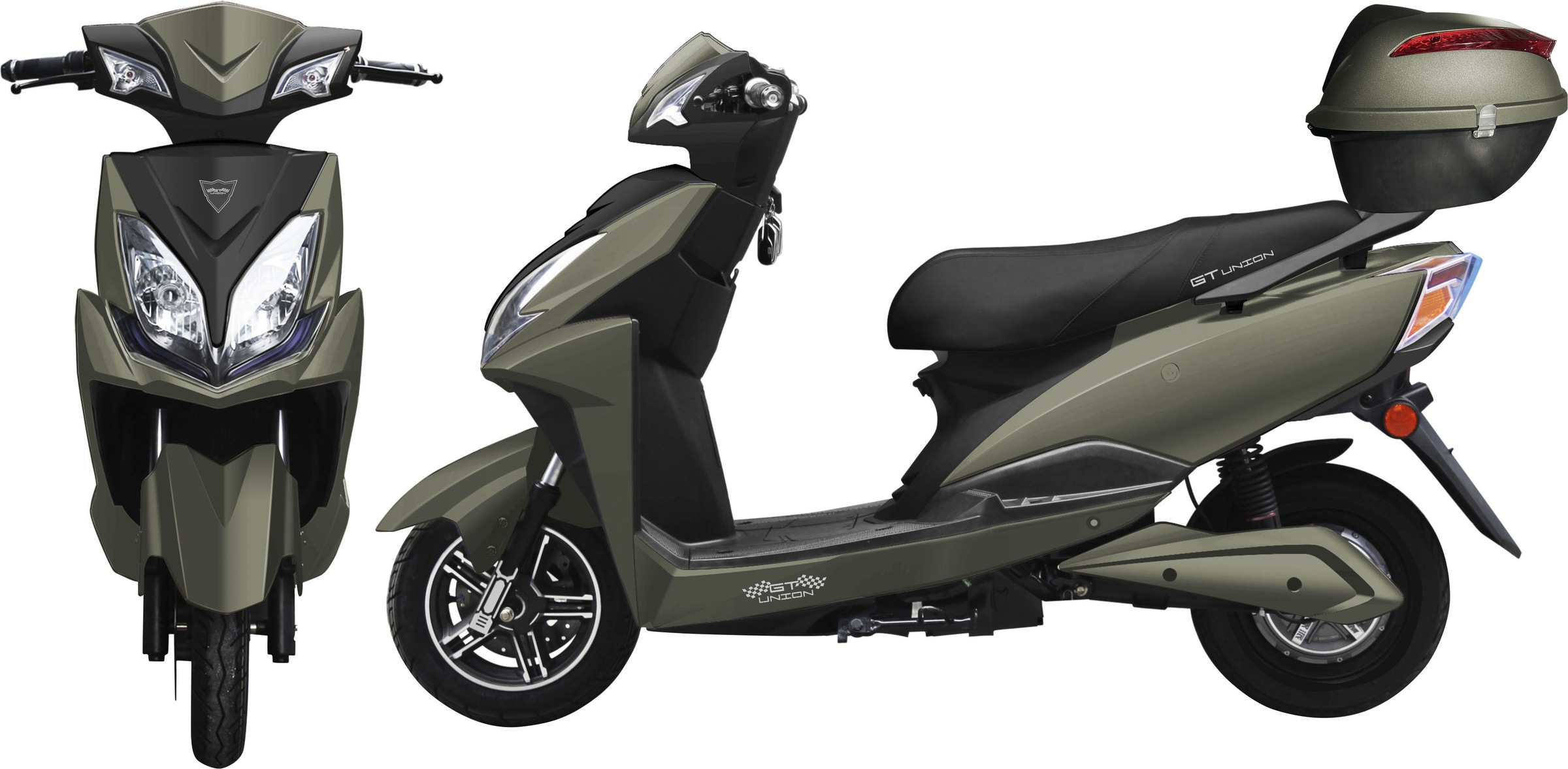 Thumbnail - GT UNION E-Motorroller "e-Adler 45" 2ter Akku möglich