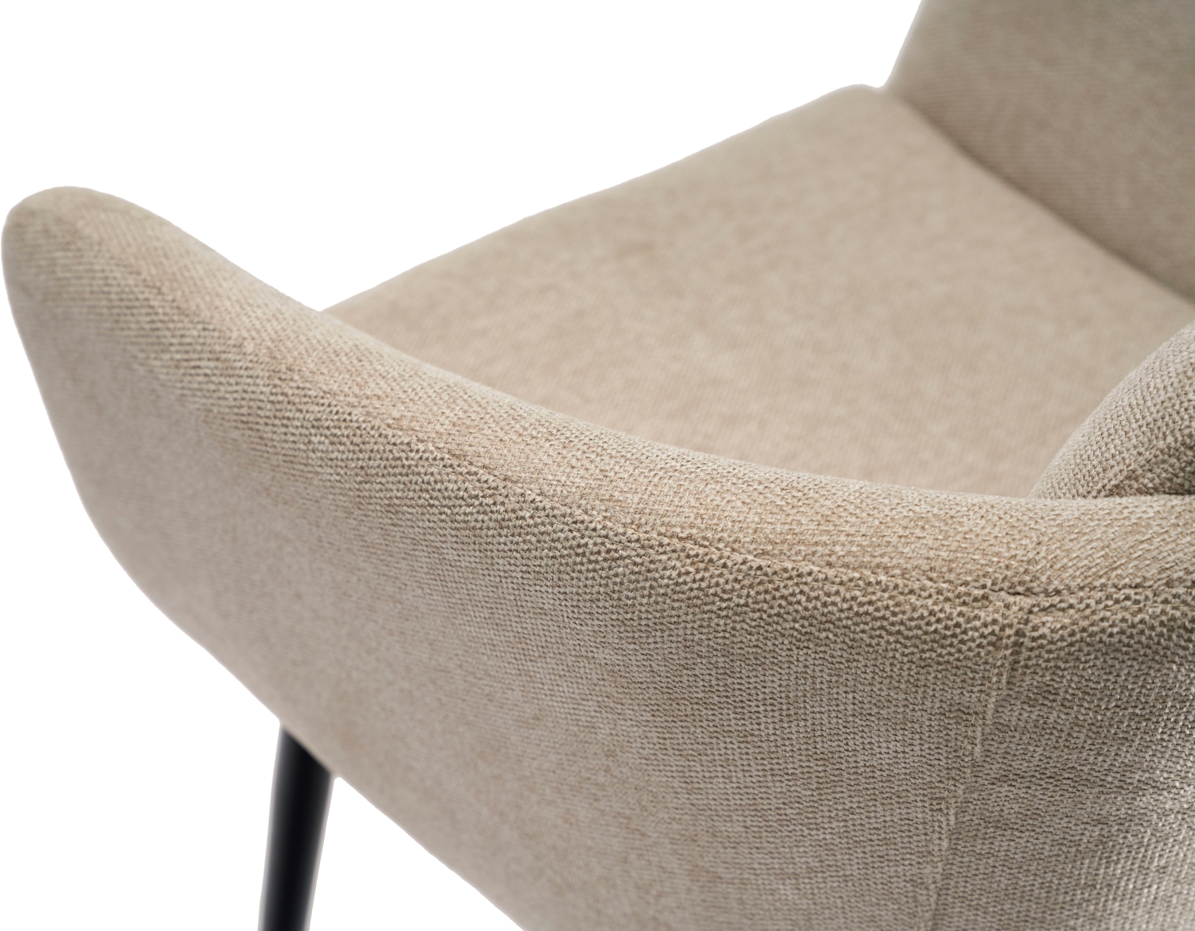 LeGer Home by Lena Gercke Esszimmerstuhl »Fleur, TOPSELLER!, OTTOs Choice« (Set) 2 Stk.Strukturstoff, ergonomisches Design, gesteppte Rückenlehne