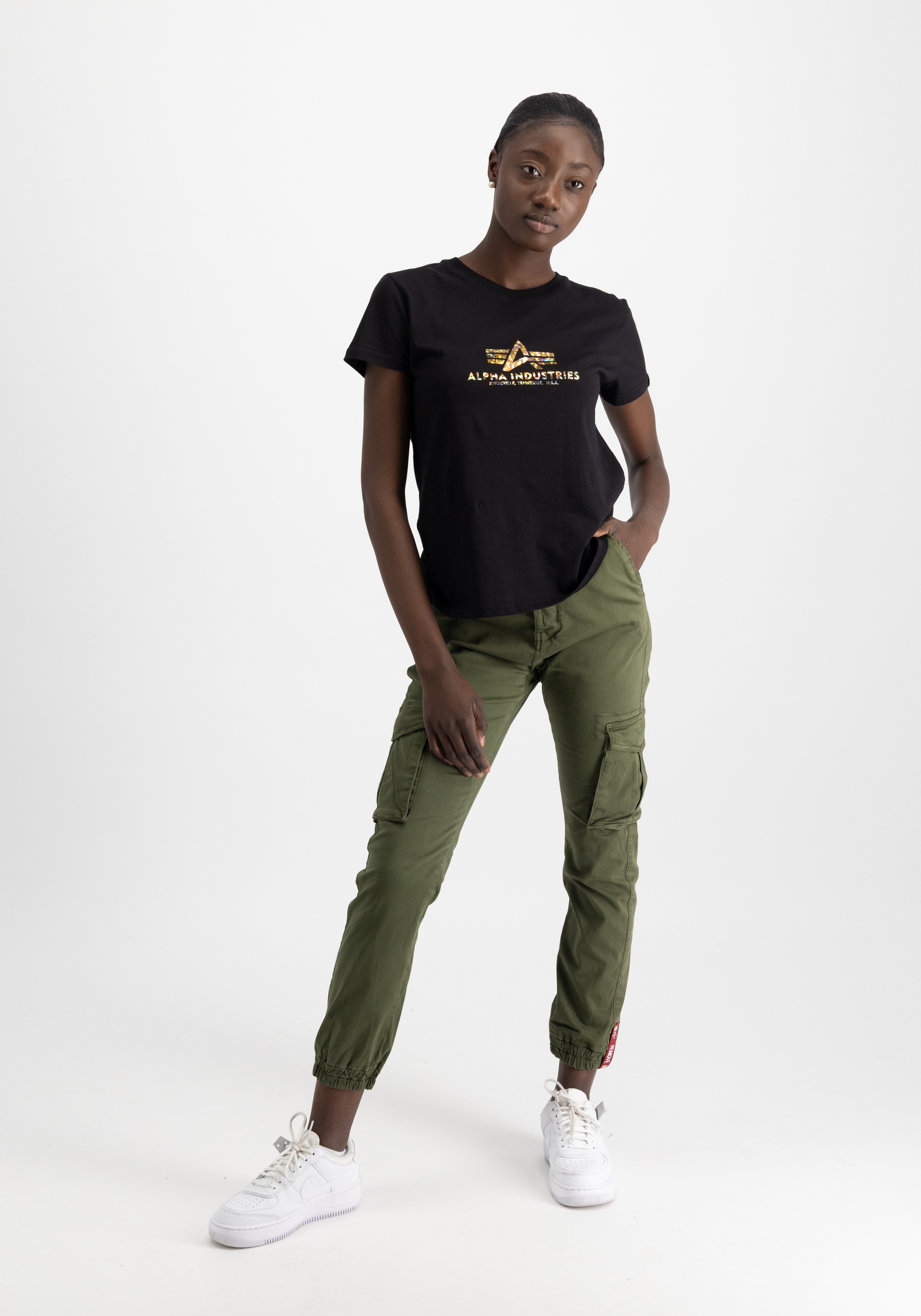 Alpha Industries Cargohose »Cargo Field Pant Women lange Hose«