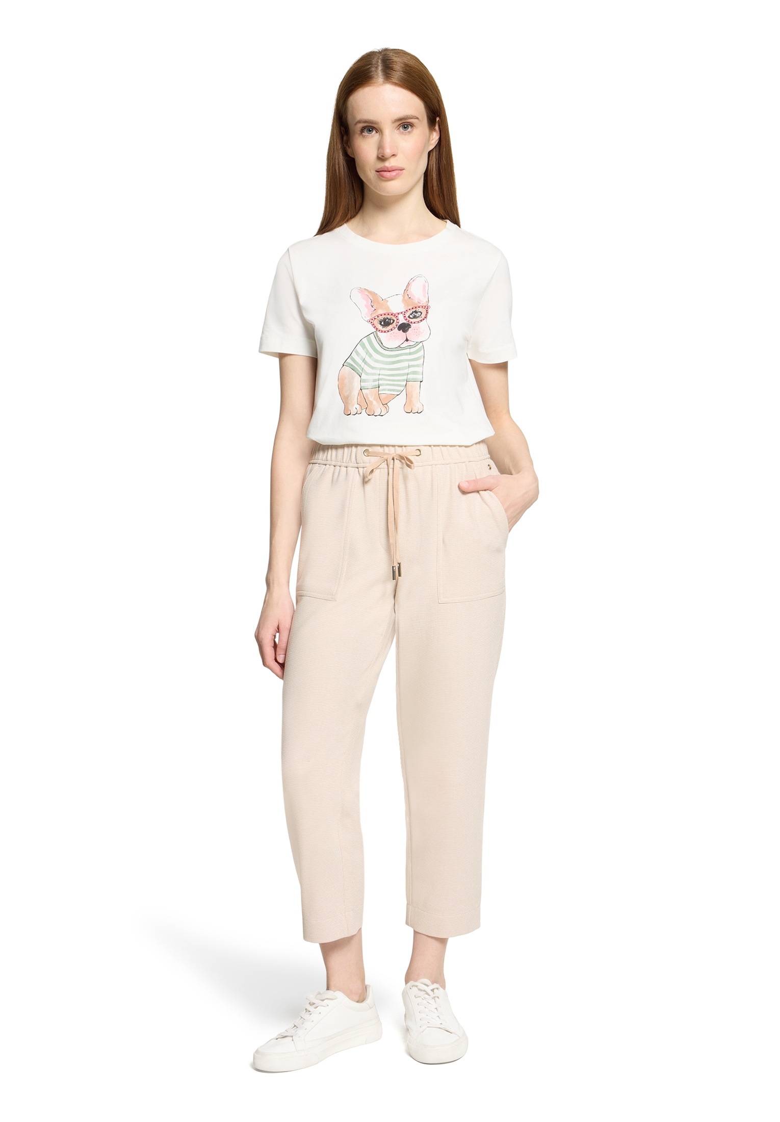 Betty&Co Stoffhose »Damen mit elastischem Bund«