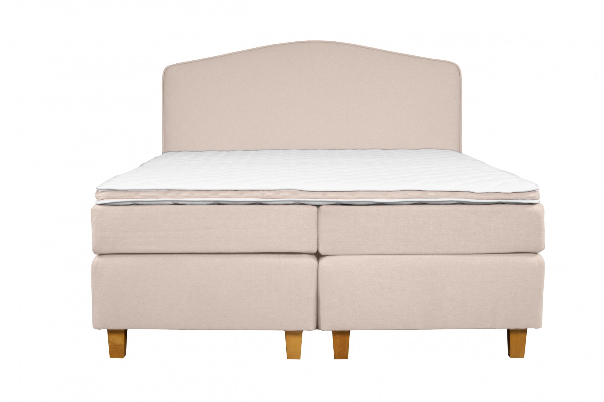 INOSIGN Boxspringbett »Jalma«, Füße aus massiver Birke ; Inkl. Topper