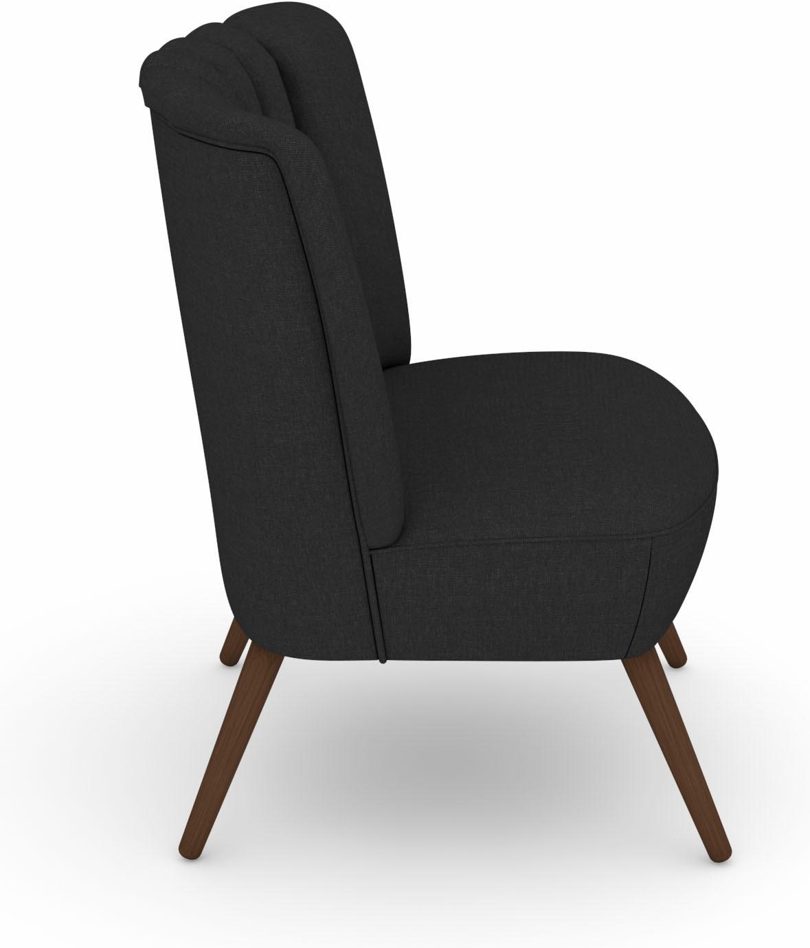 Max Winzer® Sessel »Aspen, Loungesessel«, im Retrolook, zum Selbstgestalten