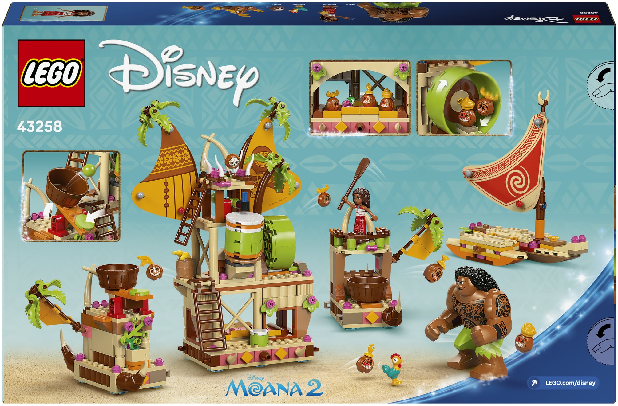 LEGO® Konstruktionsspielsteine »Kakamora-Barge (43258), LEGO Disney Princess« Made in Europe