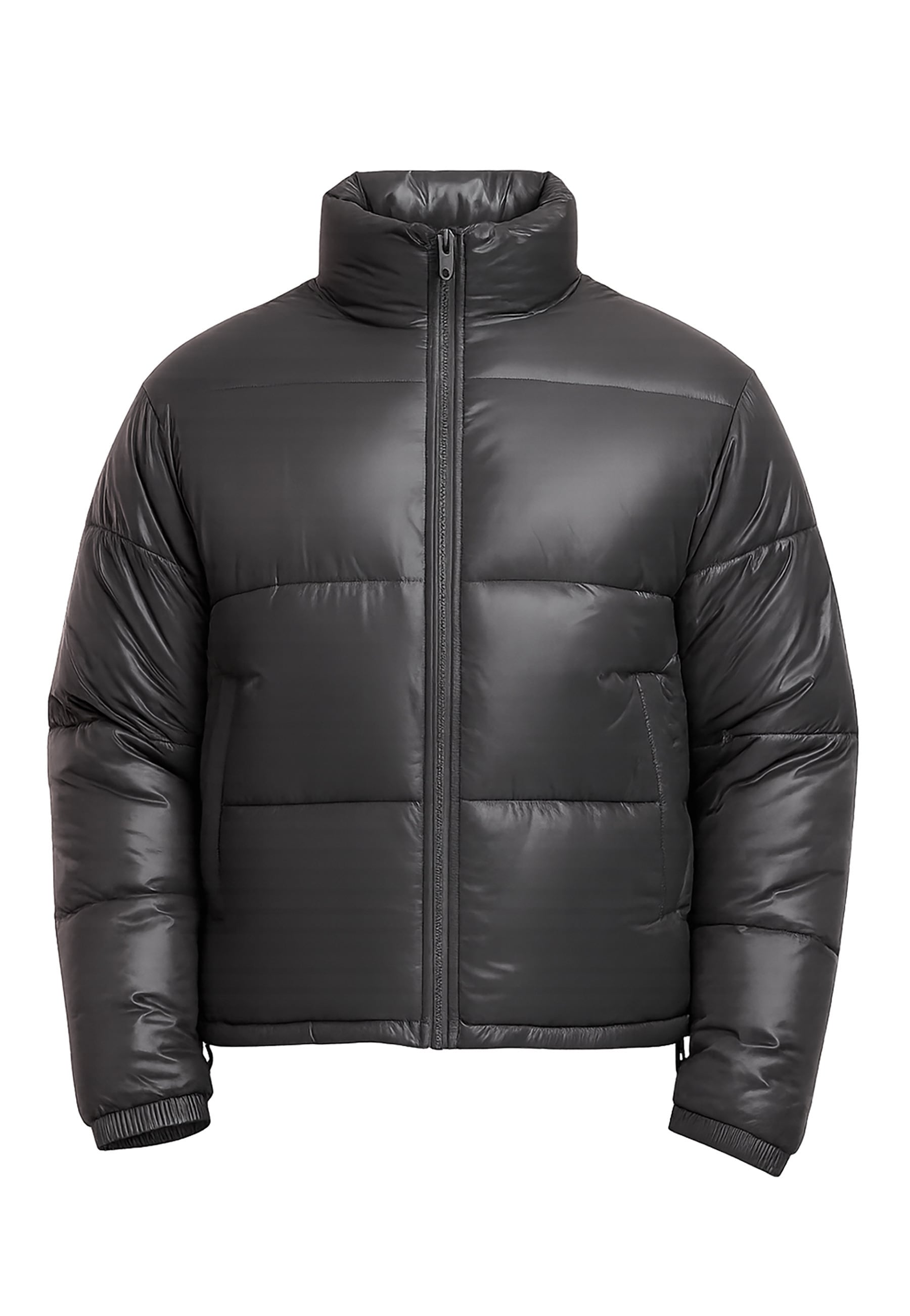URBAN CLASSICS Winterjacke »Urban Classics Shiny Puffer Jacket« 1 Stk. tlg. ohne Kapuze