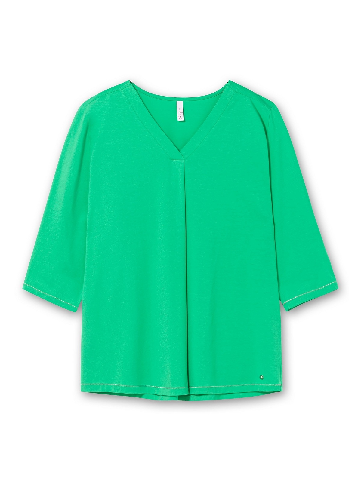 Sheego 3/4-Arm-Shirt »Große Größen«, in leichter A-Linie