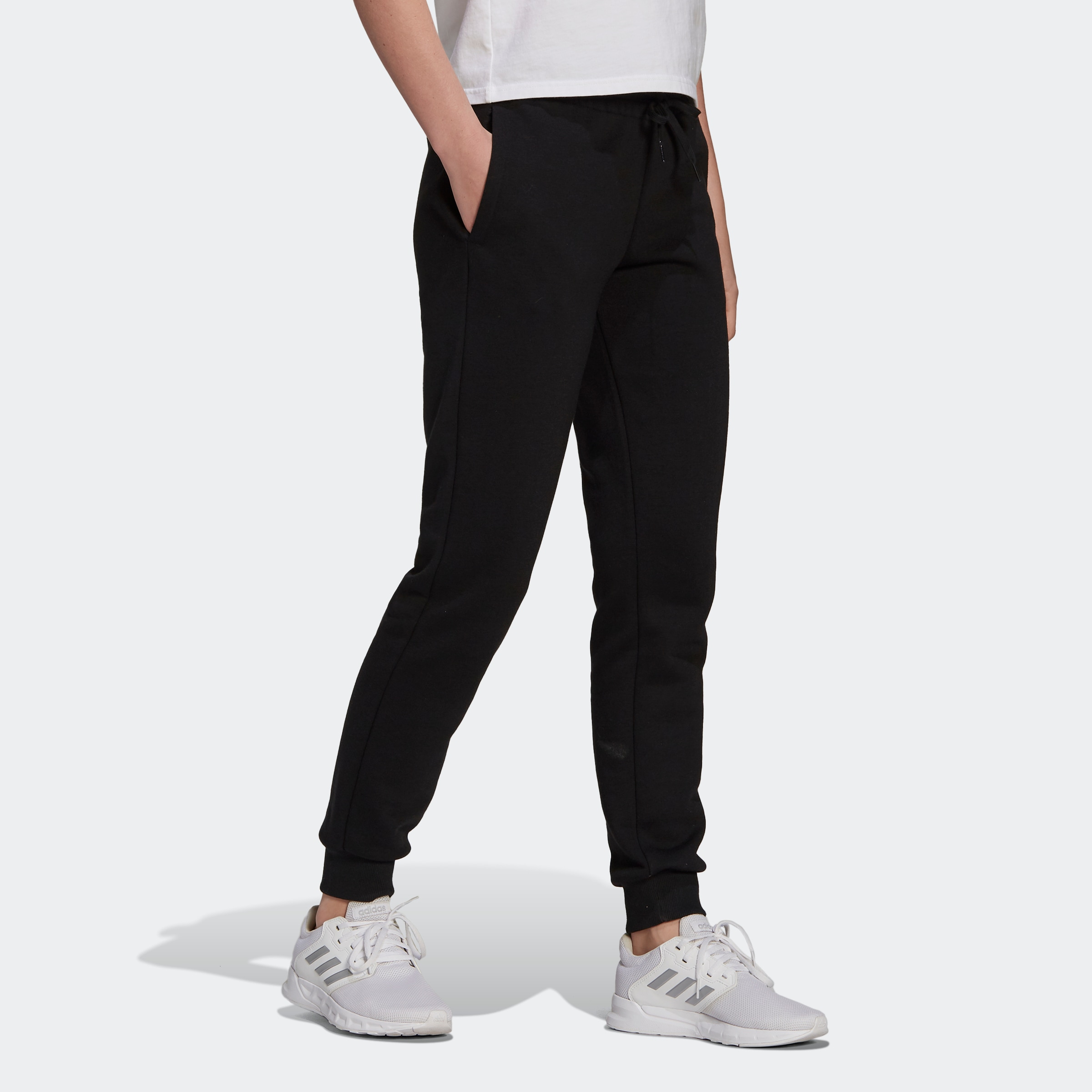 BAUR | adidas FLEECE Sporthose HOSE« Sportswear Rechnung auf LOGO »ESSENTIALS online bestellen