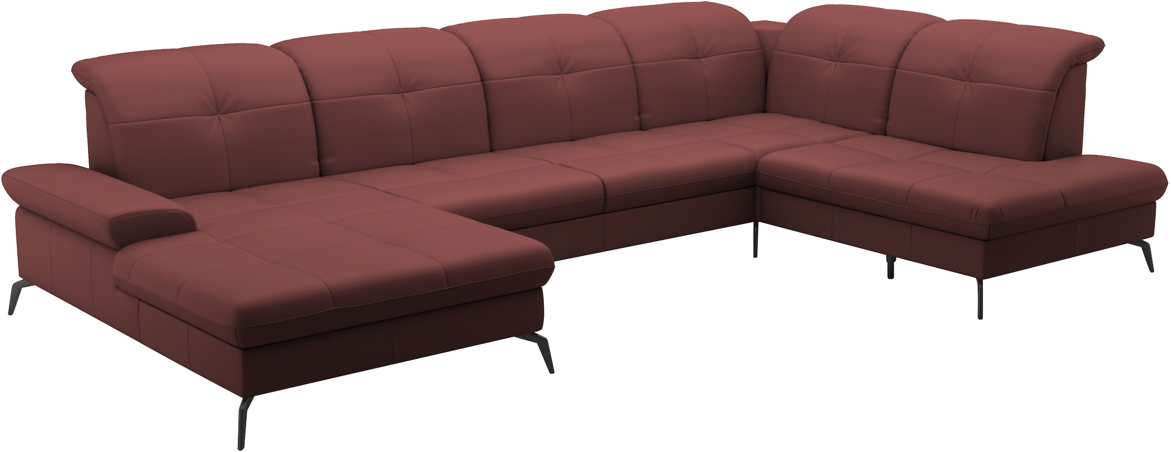 sit&more Wohnlandschaft »Amica«, inkl Sitztiefenverstellung und Armteilverstellung