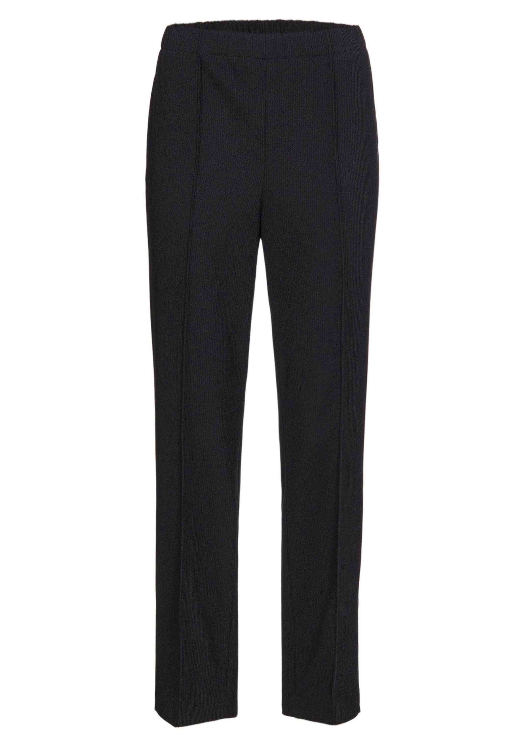 GOLDNER Schlupfhose "Rippenhose mit Biesen" Ohne