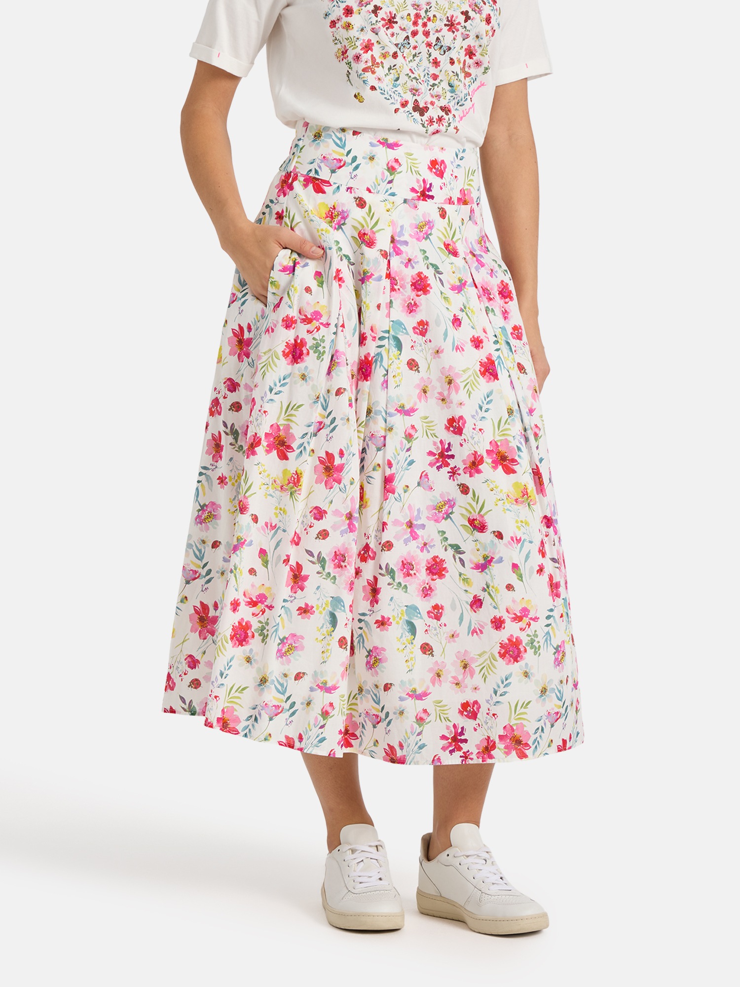 Thumbnail - Lieblingsstück Sommerrock "RaniaL" aus 100% Baumwolle