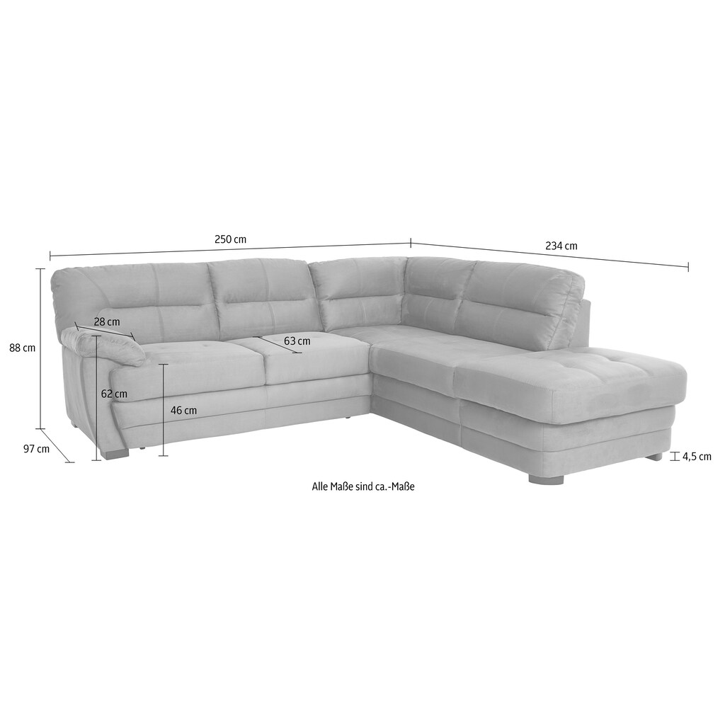 COTTA Ecksofa »Royale«